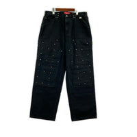 デニムパンツ ×b.b.simon 25AW Quilted Double Knee Painter Pant 34 ブラック