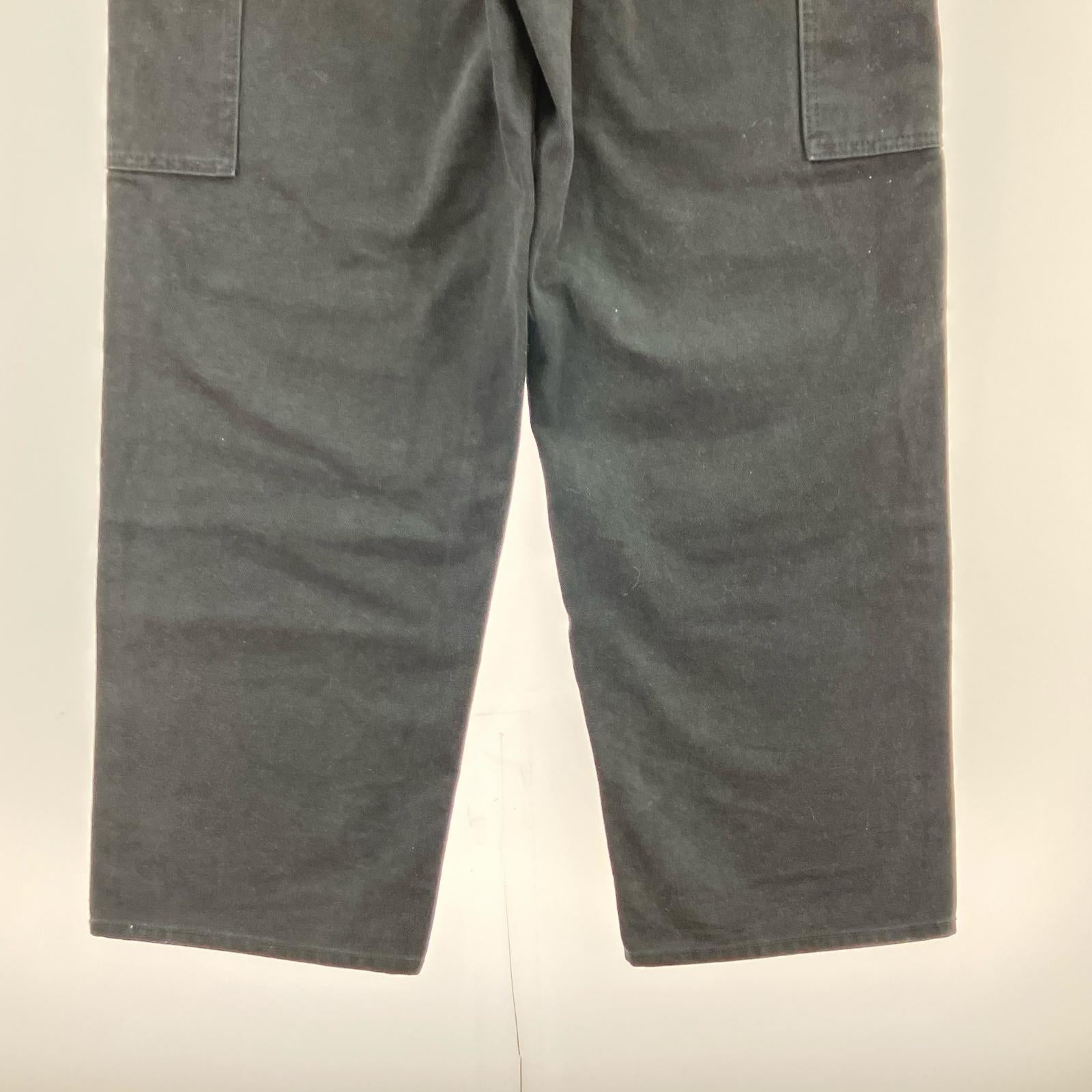 デニムパンツ ×b.b.simon 25AW Quilted Double Knee Painter Pant 34 ブラック