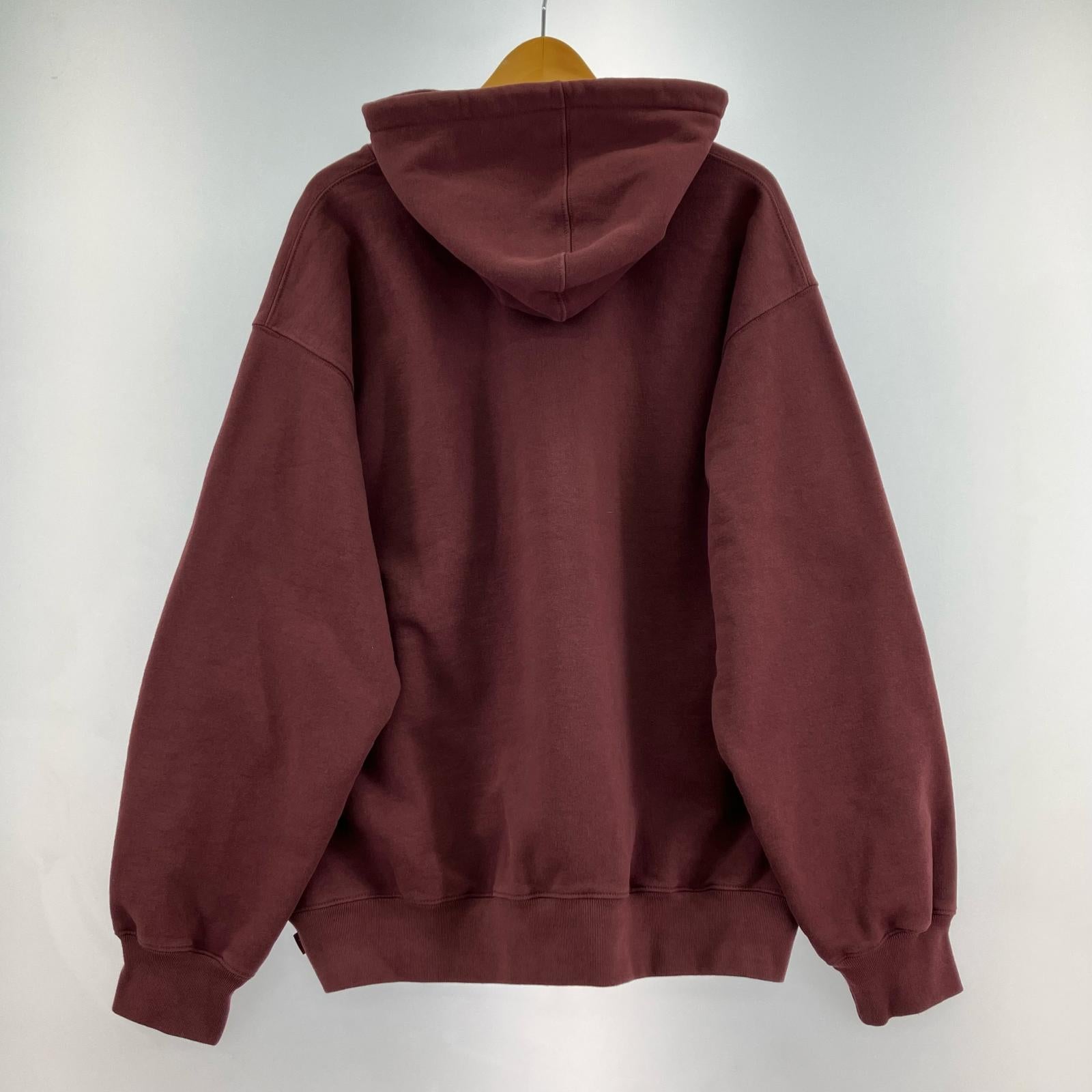 パーカー 26ss small box hooded sweatshirt L RED L レッド