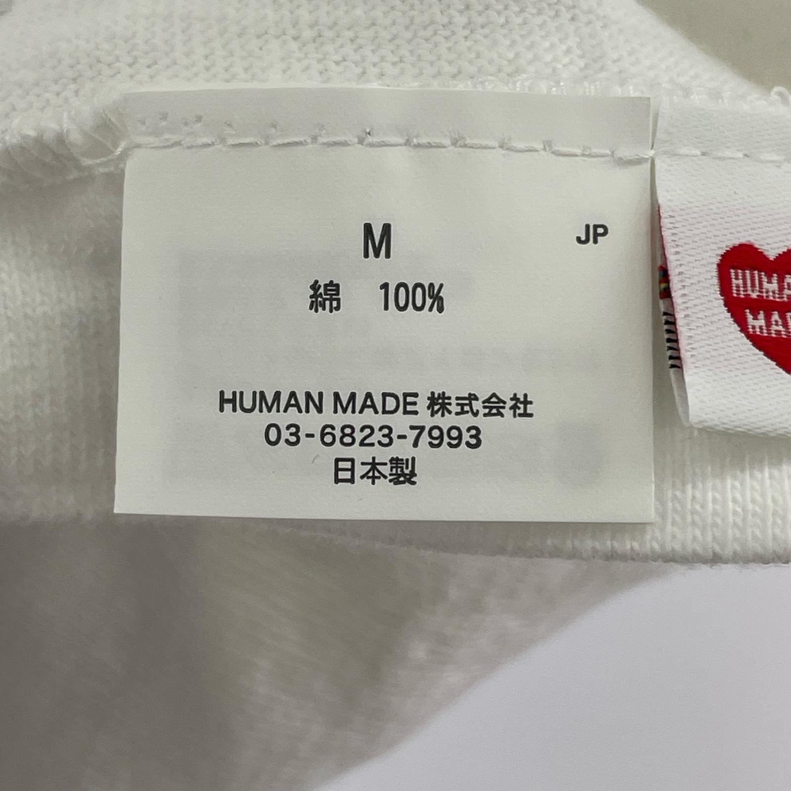 半袖Tシャツ HUMAN MADE×RED WING グラフィックTee M ホワイト