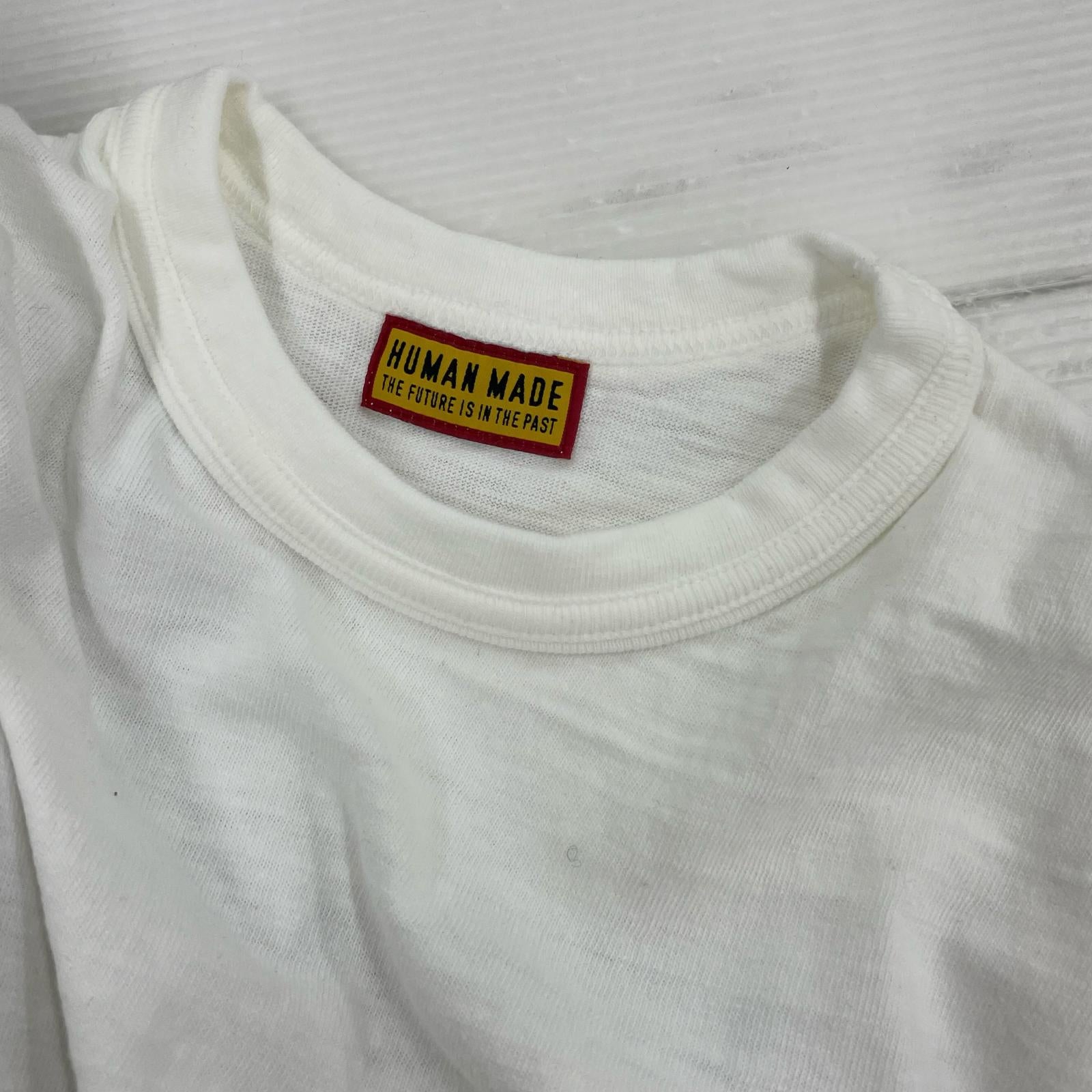 半袖Tシャツ HUMAN MADE×RED WING グラフィックTee M ホワイト