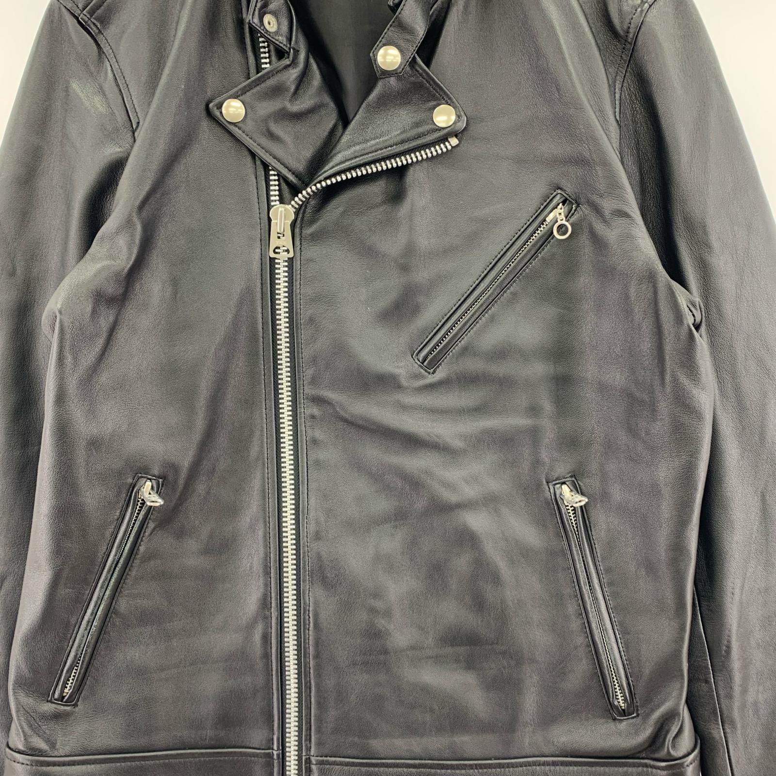 ジャケット Retro Grade ラムレザー ダブルライダース L L ブラック