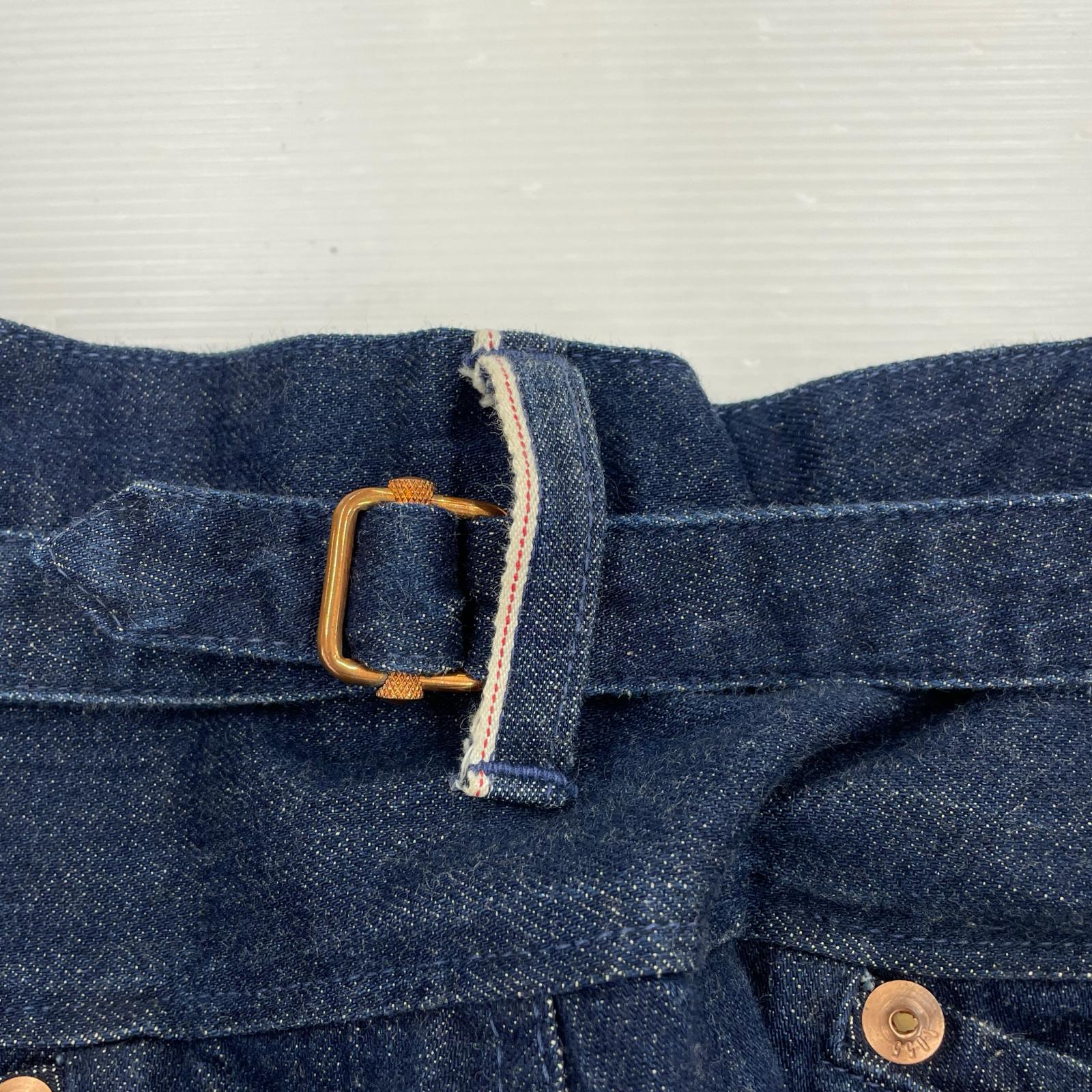 デニムパンツ ×PHILIP GOSS 9055 亀刺繍 デニムパンツ-W34 34 ネイビー