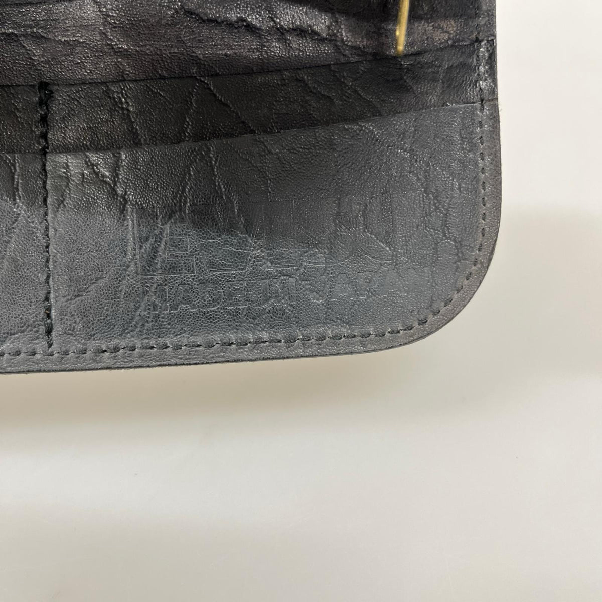 長財布 ど根性ウォレット ブルー