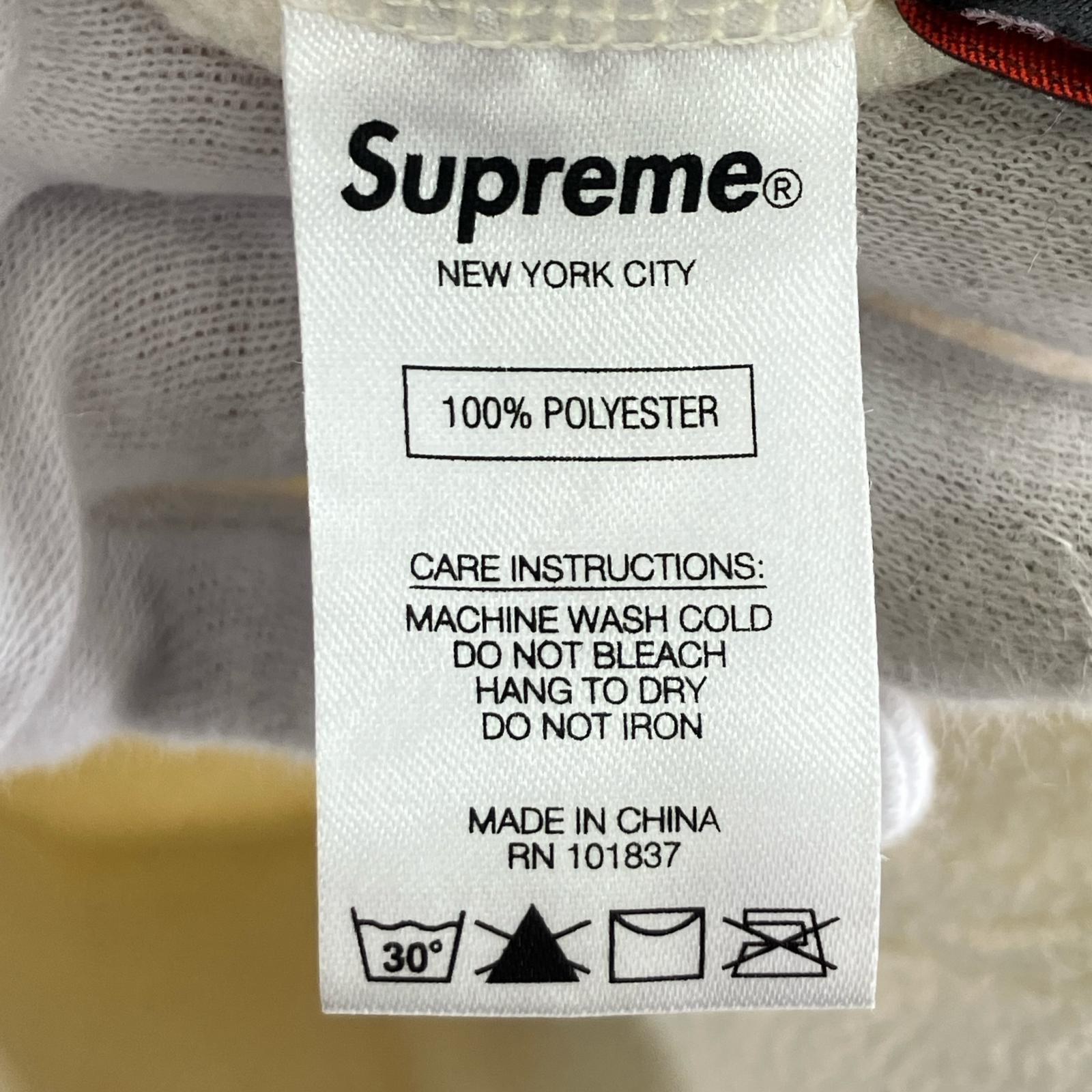パーカー 20AW BOX LOGO Polartec Hooded Sweatshirt S ホワイト