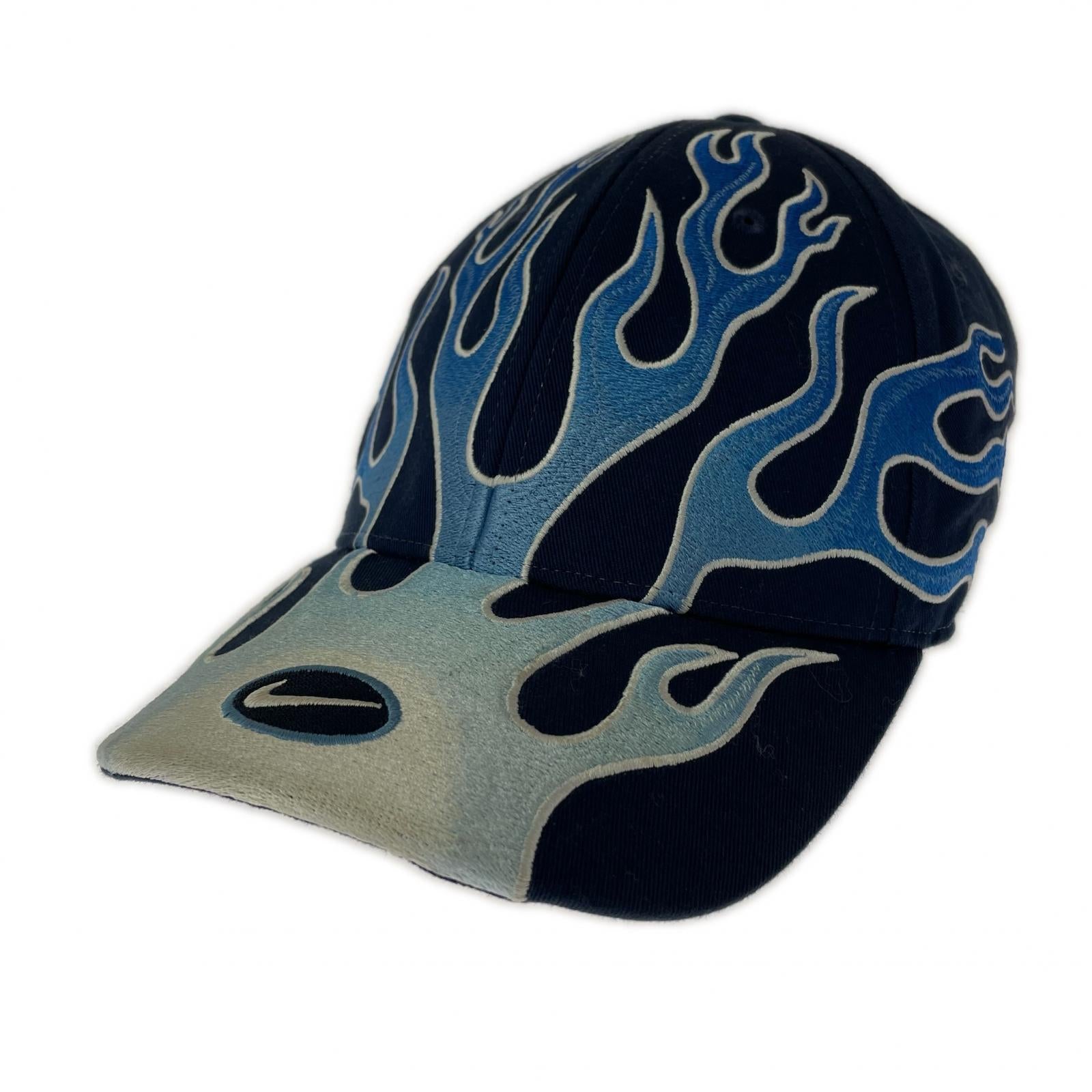 キャップ STRUCTURED OG FLAME CAP XL ブルー