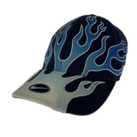 キャップ STRUCTURED OG FLAME CAP XL ブルー