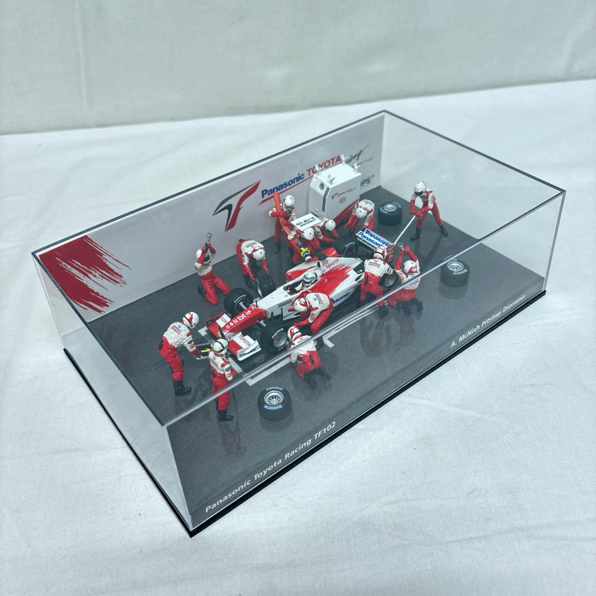 PMA 1/43 Panasonic Toyota Racing TF102 ミニチャンプス スケールカー