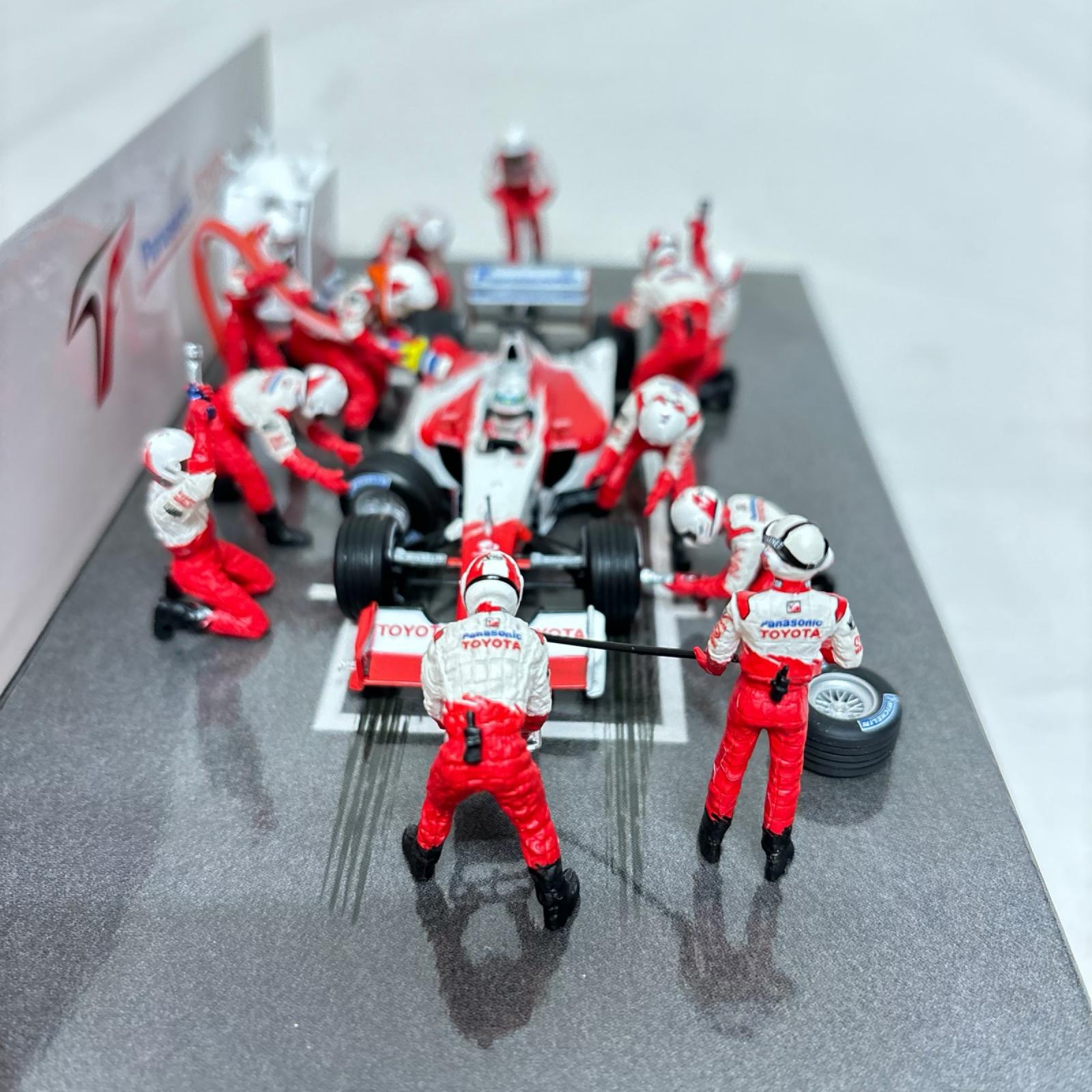 PMA 1/43 Panasonic Toyota Racing TF102 ミニチャンプス スケールカー