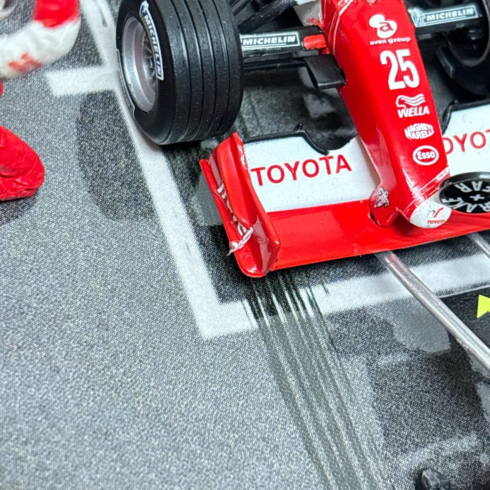 PMA 1/43 Panasonic Toyota Racing TF102 ミニチャンプス スケールカー