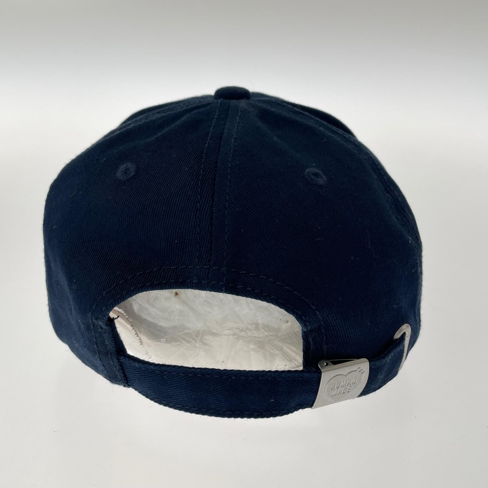 キャップ 6PANEL TWILL CAP 紺 ネイビー
