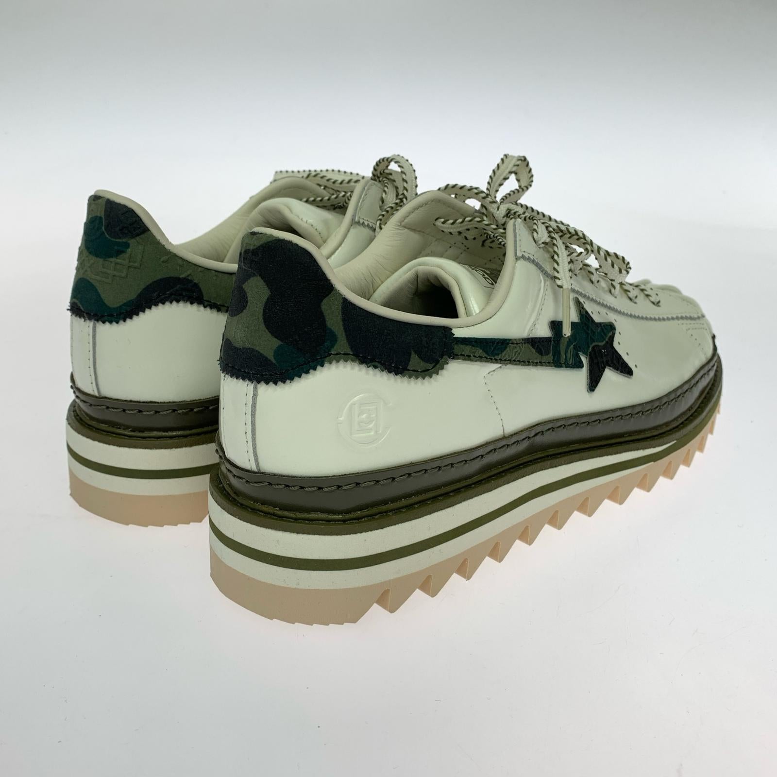 スニーカー A BATHING APE CLOT BAPE SUPERSTAR BY EC 27.5cm (US9 1/2 UK9 EU45) ホワイト
