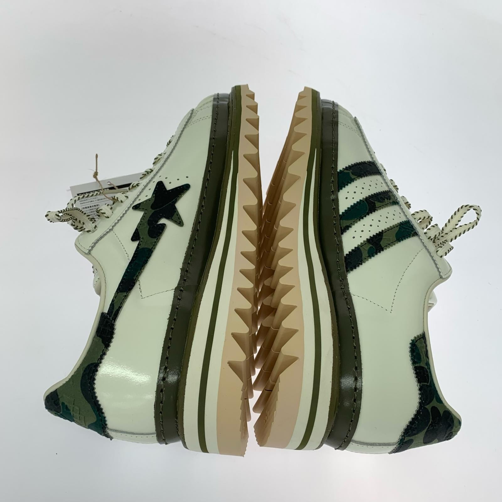 スニーカー A BATHING APE CLOT BAPE SUPERSTAR BY EC 27.5cm (US9 1/2 UK9 EU45) ホワイト