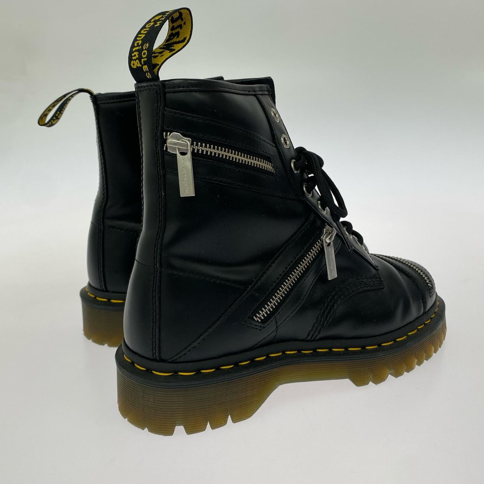 ブーツ 1460 BEX ZIP サイドジップ BLK (UK8) ブラック