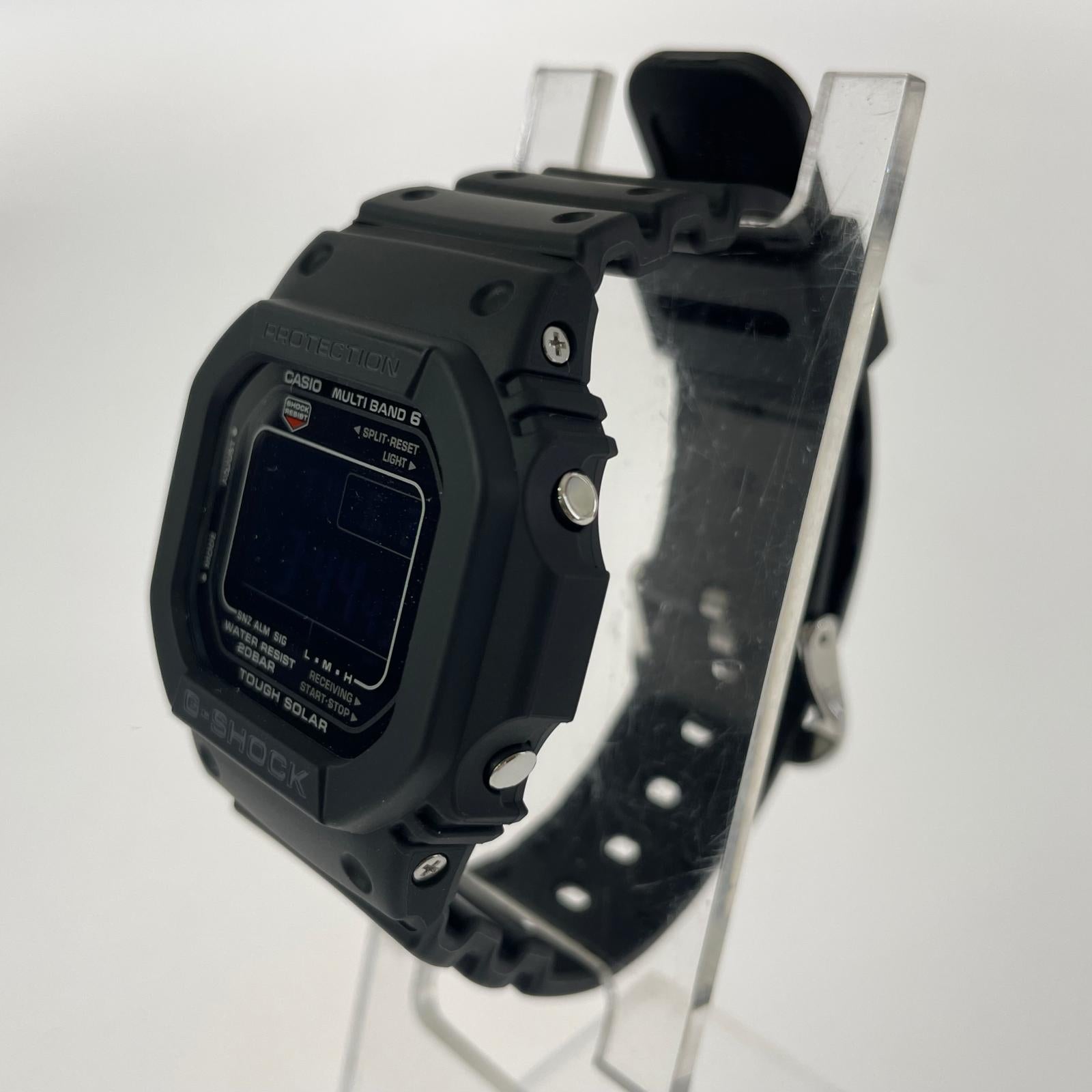 腕時計 G-SHOCK 電波ソーラー 腕時計 GW-M5610U ブラック