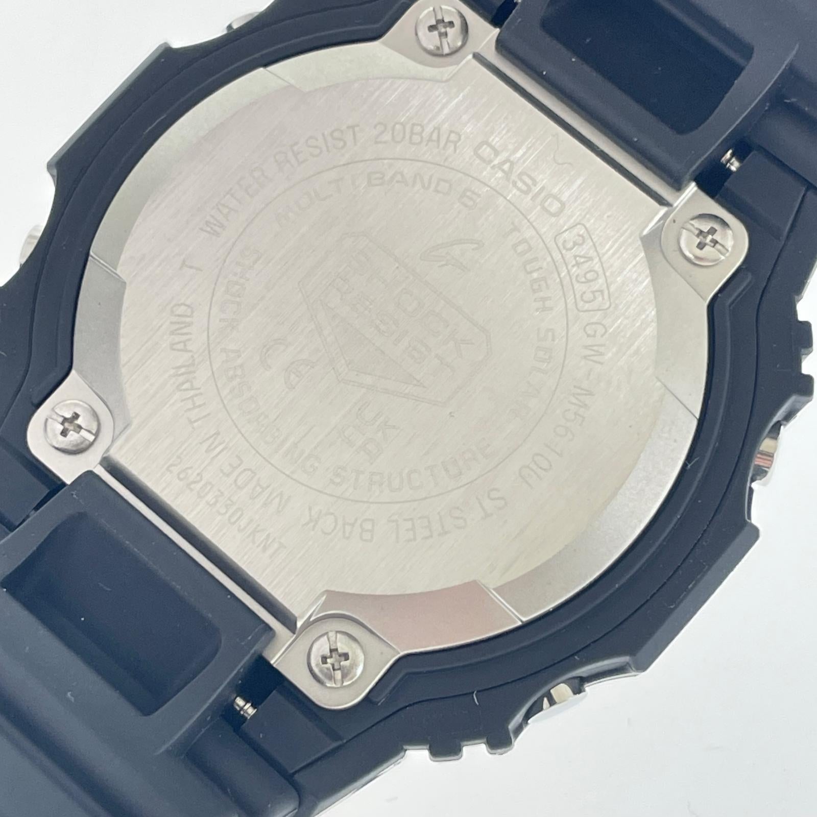 腕時計 G-SHOCK 電波ソーラー 腕時計 GW-M5610U ブラック