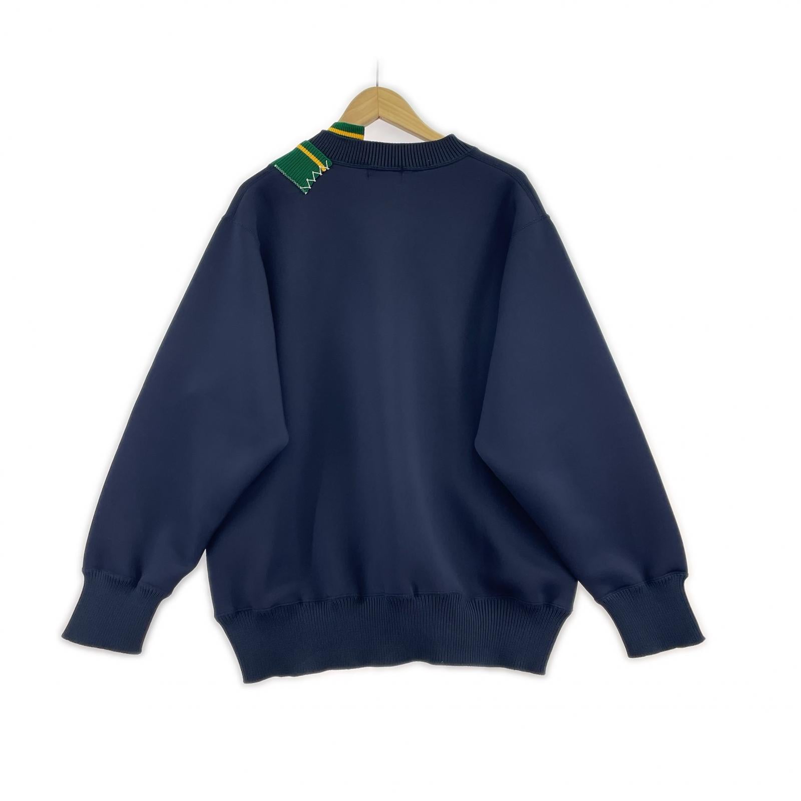 長袖Tシャツ PEダンボールニット 22WCM-T06204 (1) 1 ネイビー
