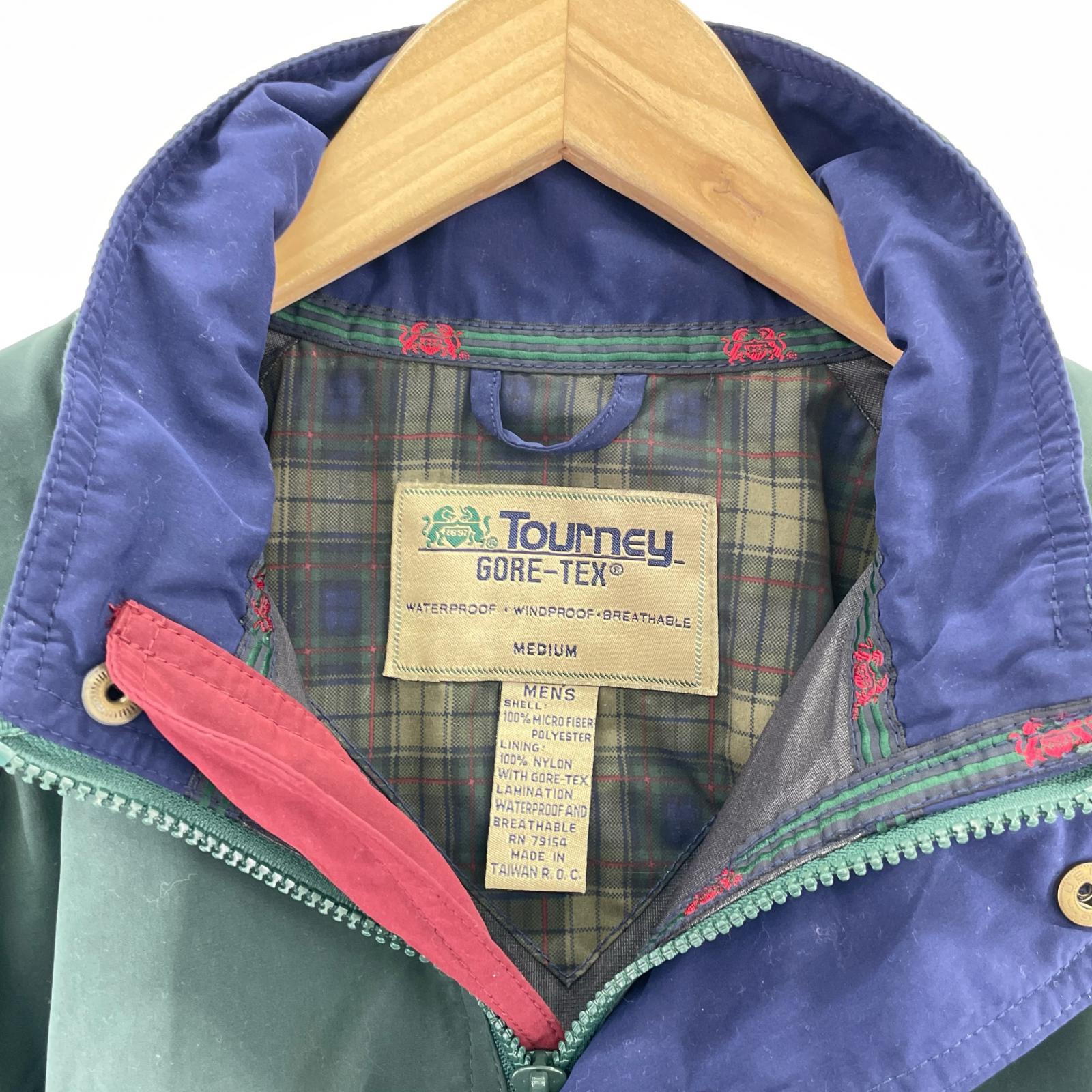 ジャケット Tourney GORE-TEX プルオーバー 緑 (M) M グリーン