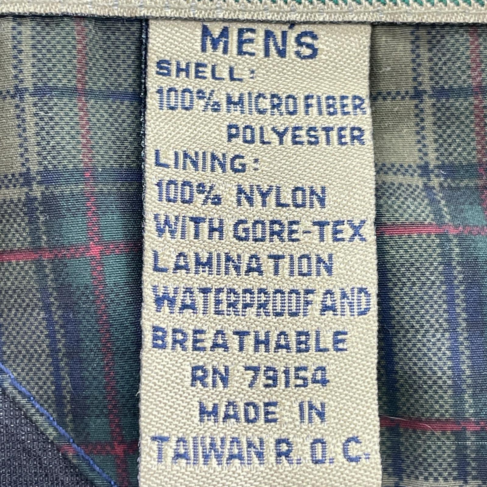 ジャケット Tourney GORE-TEX プルオーバー 緑 (M) M グリーン
