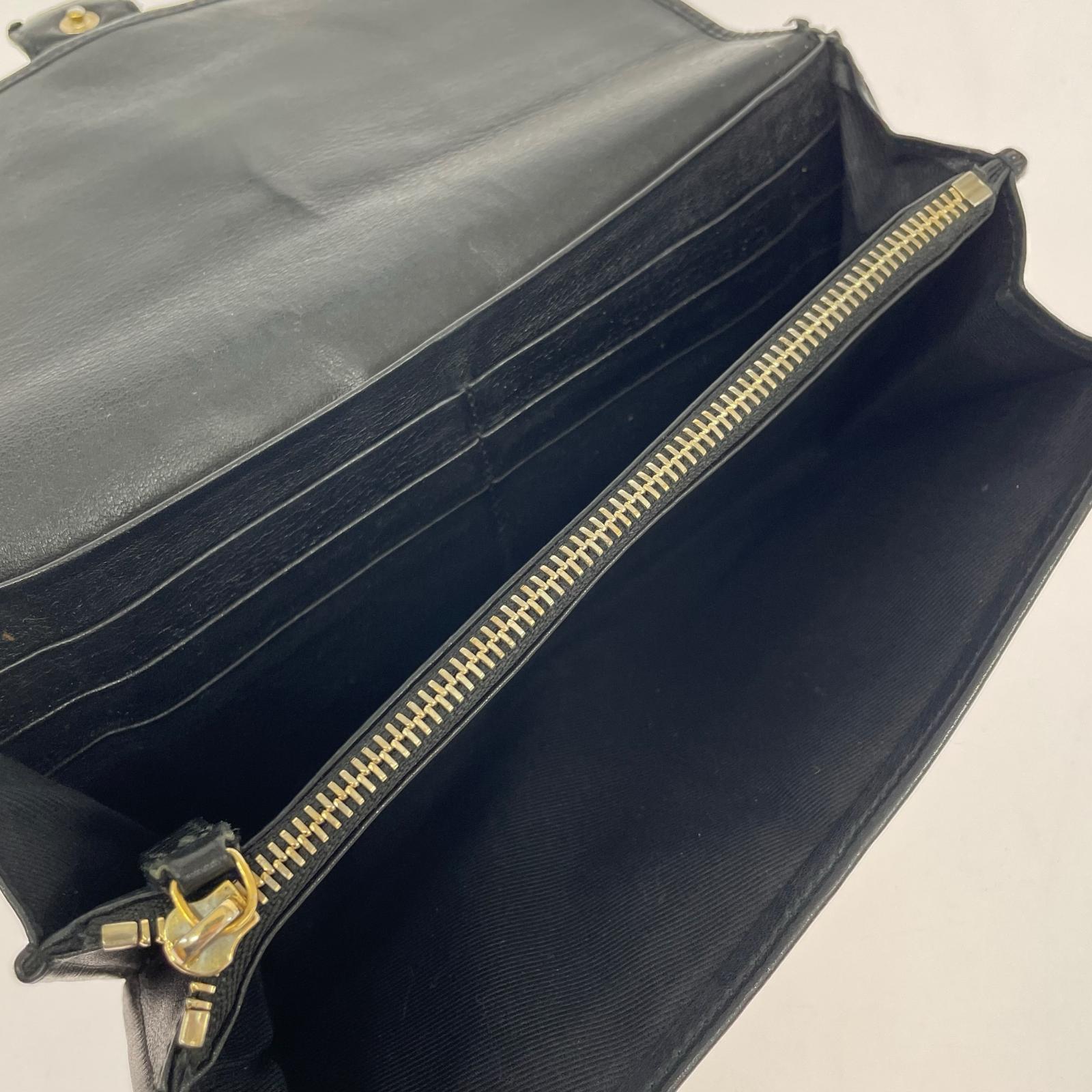 BVLGARI チャンドラ ダブルサークル レザーウォレット