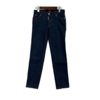 デニムパンツ 20SS Medium Waist Twiggy Cropped Jean 34 ネイビー