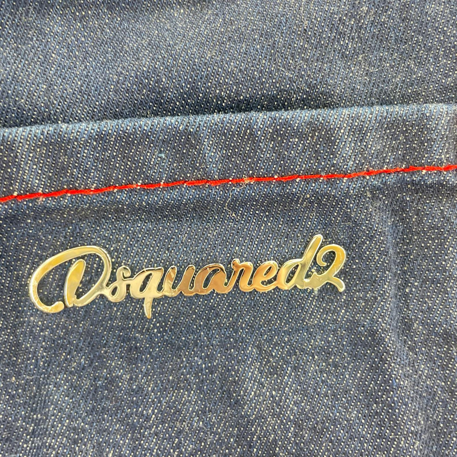デニムパンツ 20SS Medium Waist Twiggy Cropped Jean 34 ネイビー