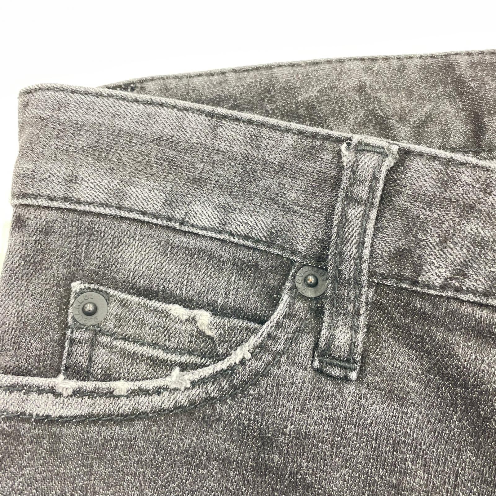 デニムパンツ ブラックデニムパンツ 38 黒 38 ブラック