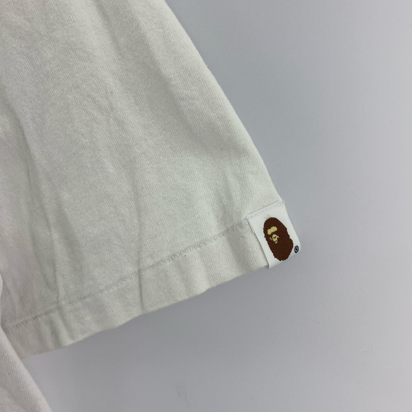半袖Tシャツ A BATHING APE Woodland Camo Busy Works Tee 白 (2XL) ホワイト