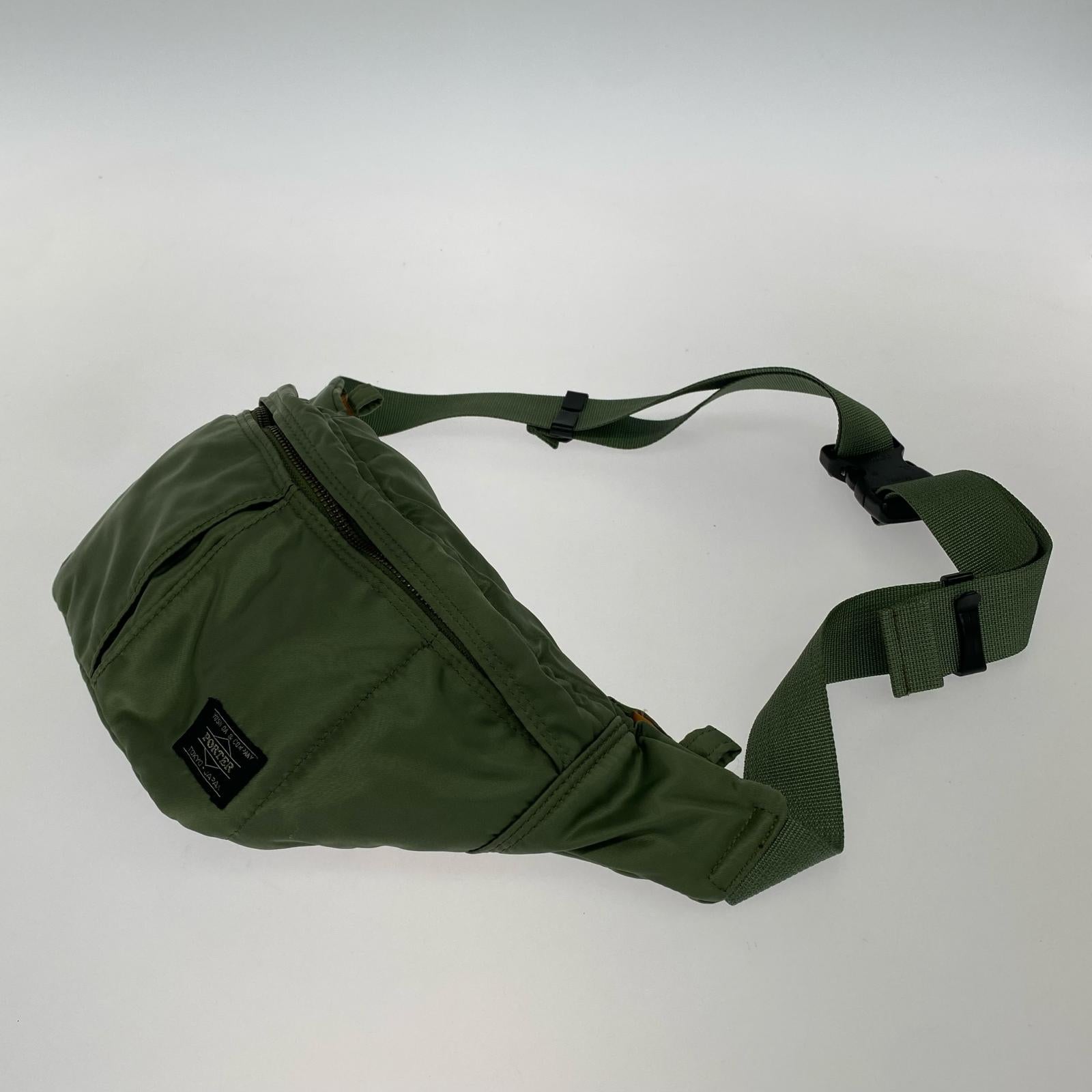 ボディバッグ PORTER TANKER ボディバッグ セージグリーン