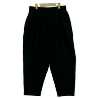 パンツ KNIT TUCK LONG PANTS M ブラック