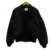 ジャケット CWU 45-P フライトジャケット 黒 M ブラック