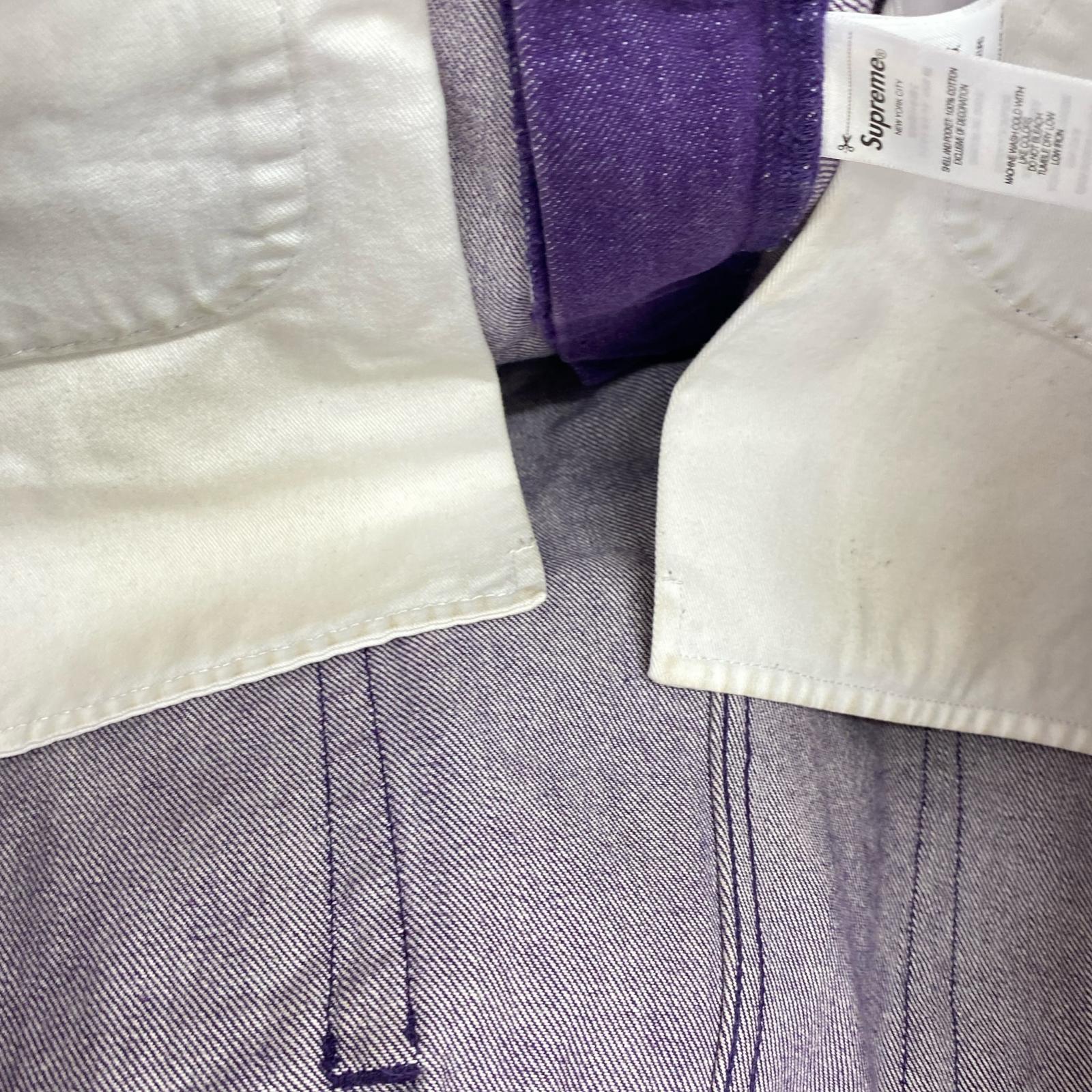 デニムパンツ Baggy Jean purple (34)