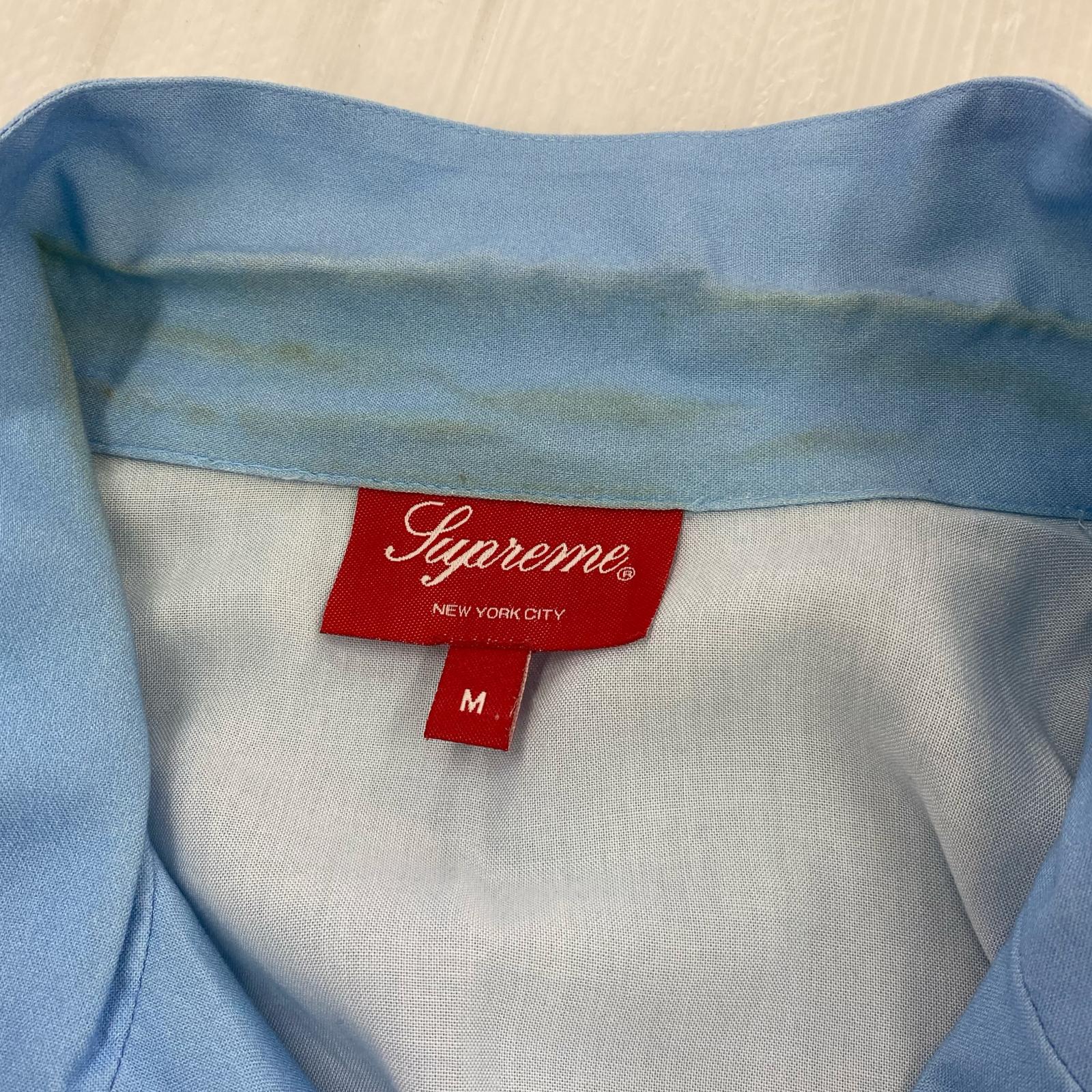 半袖シャツ 21SS dancing rayon S/S シャツ 青 (M) M ブルー