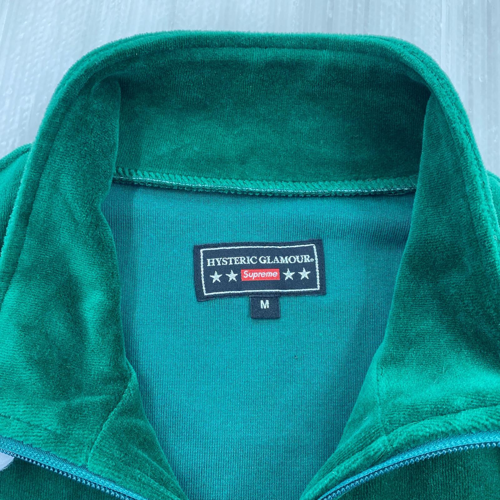 ジャケット ×hystericglamour ベロアジャケット 緑 M グリーン