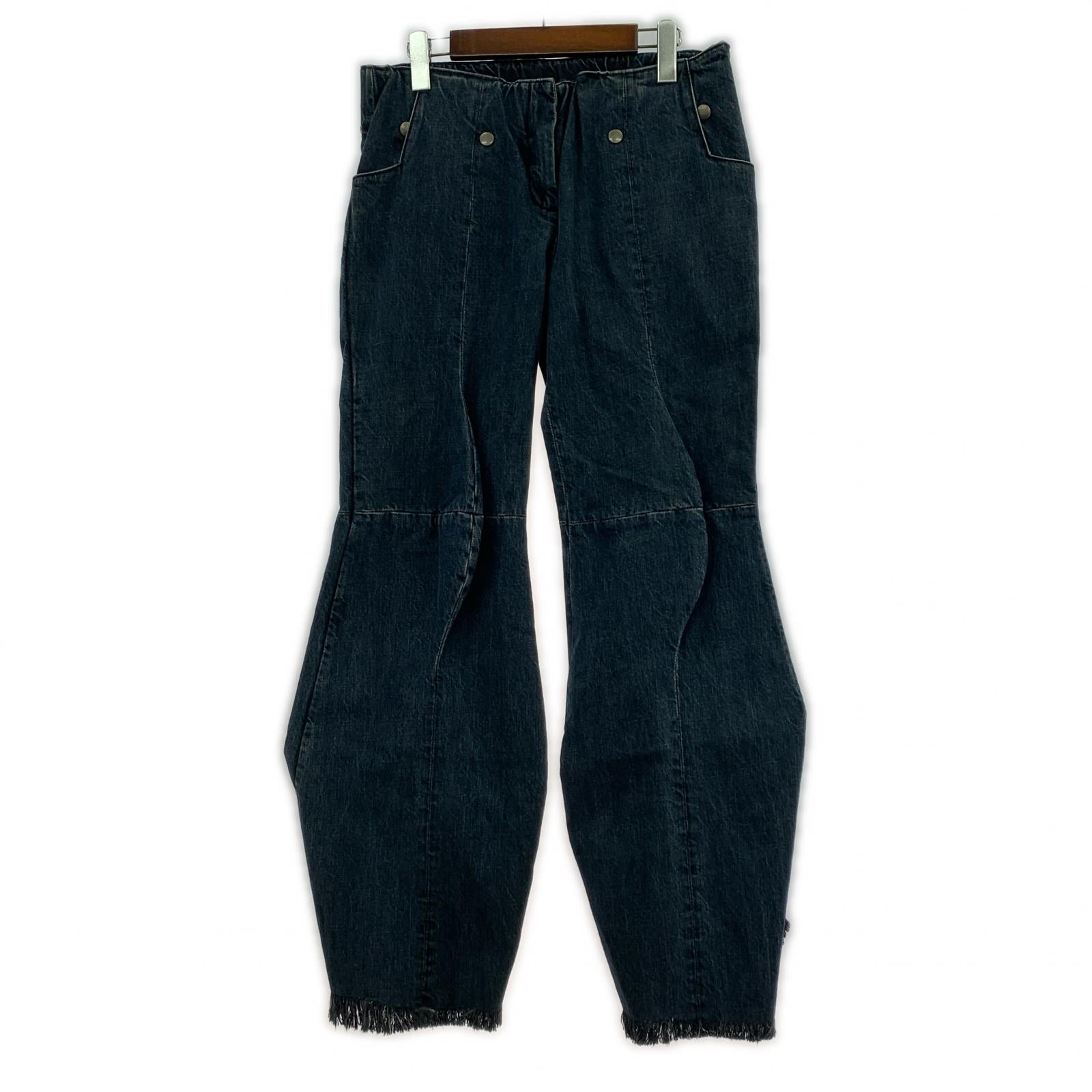 パンツ BOOTCUT SOUAT DENIM TROUSERS L