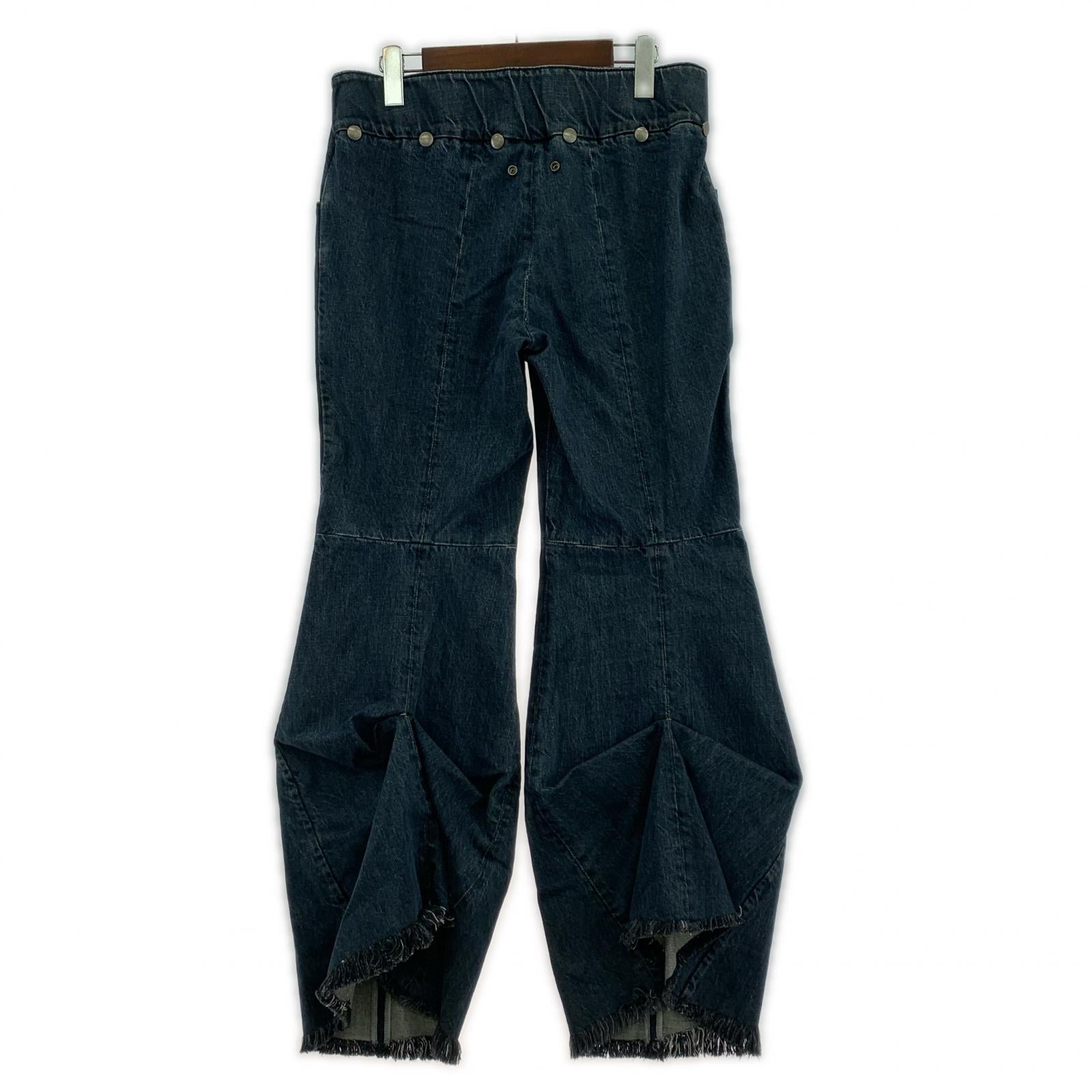 パンツ BOOTCUT SOUAT DENIM TROUSERS L