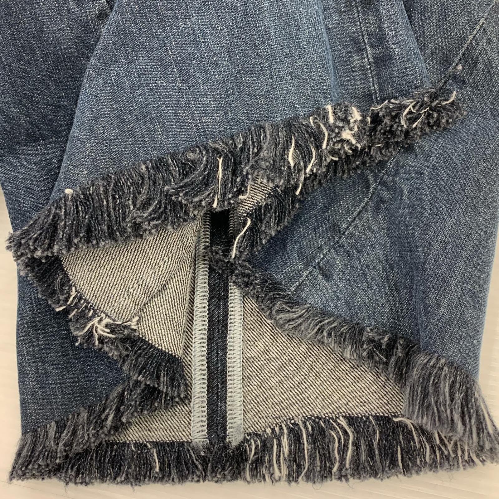 パンツ BOOTCUT SOUAT DENIM TROUSERS L