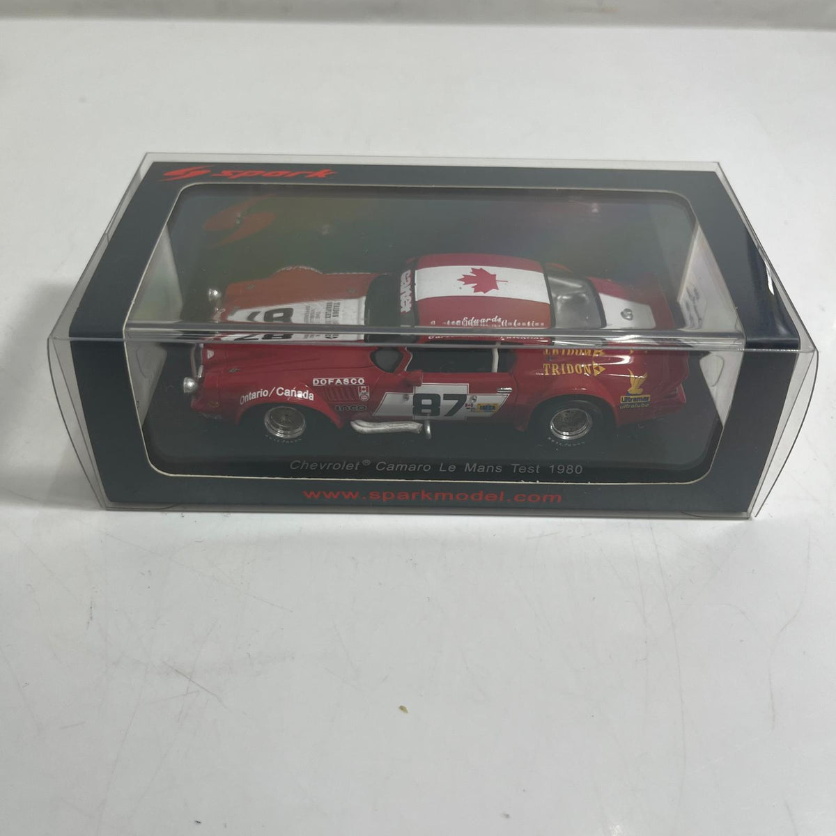 Chevrolet Camaro Le Mans Test 1980 スケールカー