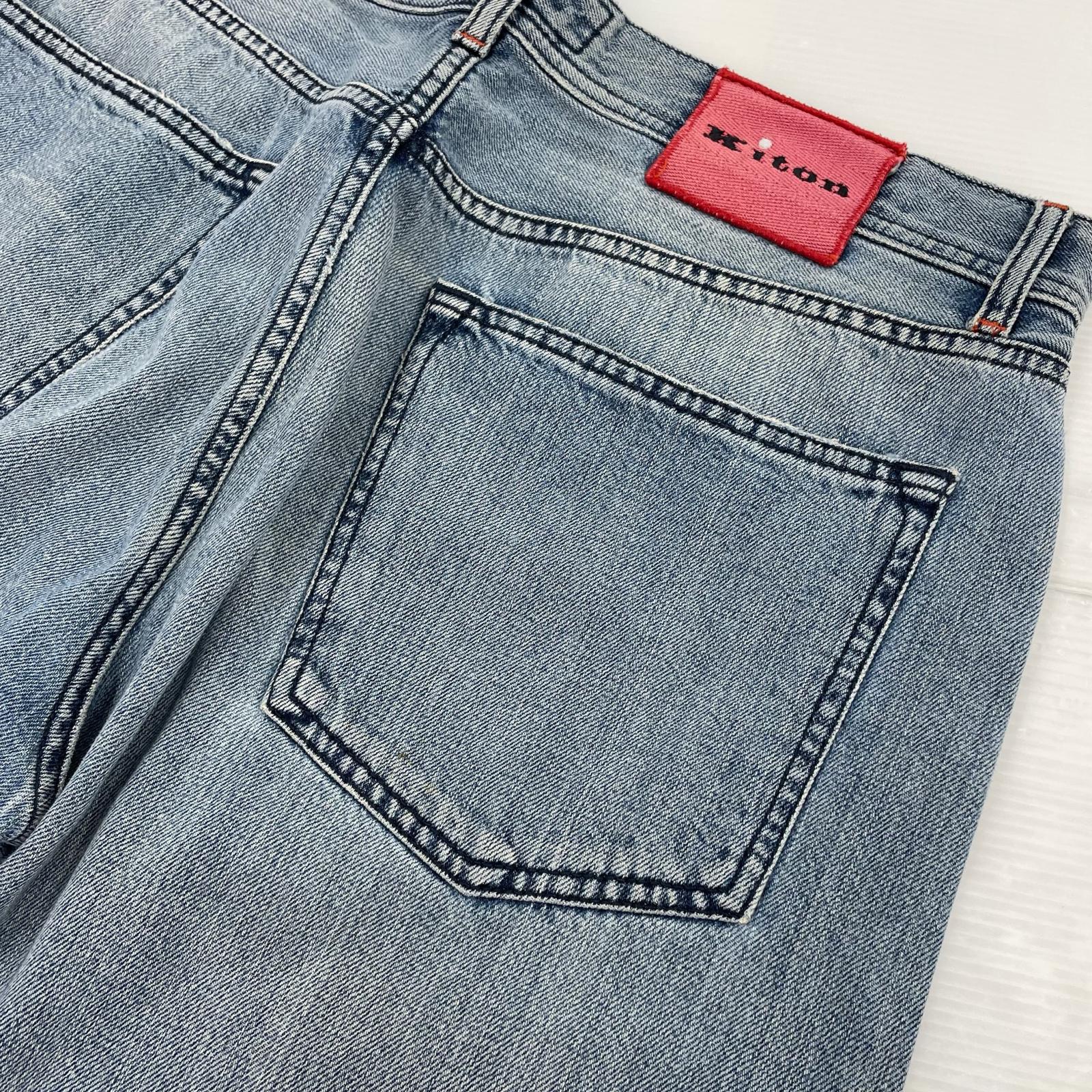 デニムパンツ kiton 36 ブルー