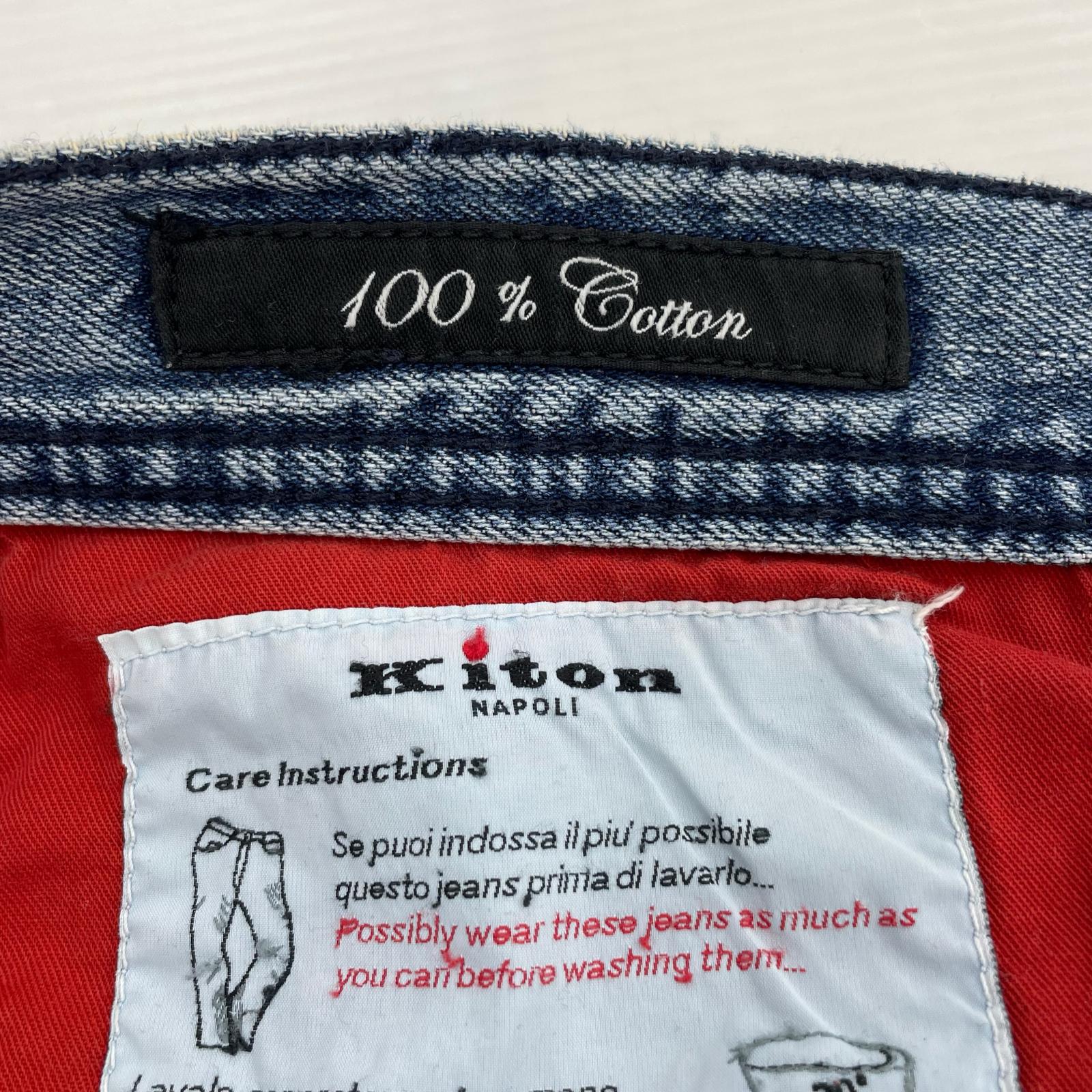 デニムパンツ kiton 36 ブルー