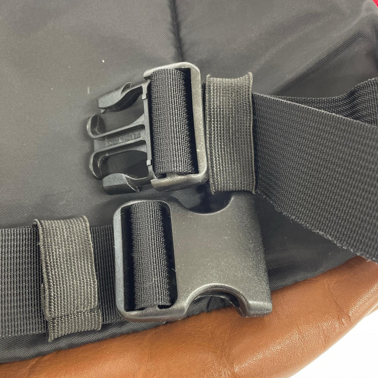 ボディバッグ Supreme 08AW Leather Waist Bag 赤