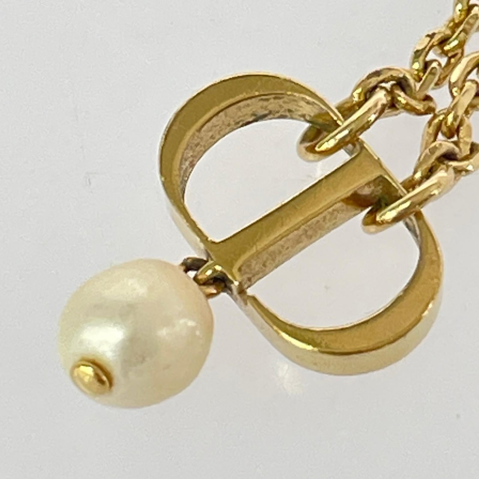 Dior ネックレス パール PETIT CD