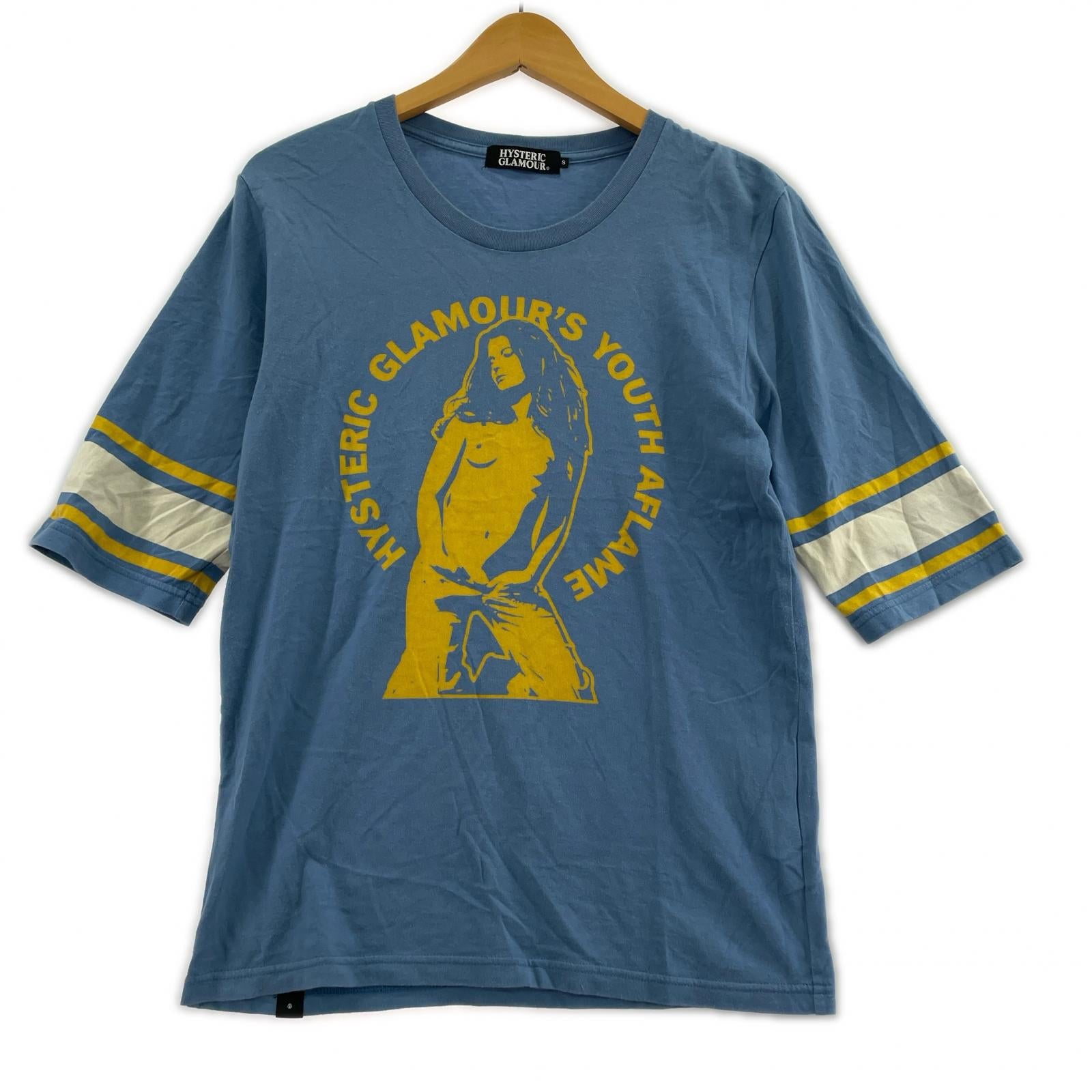 半袖Tシャツ ガールプリント S S