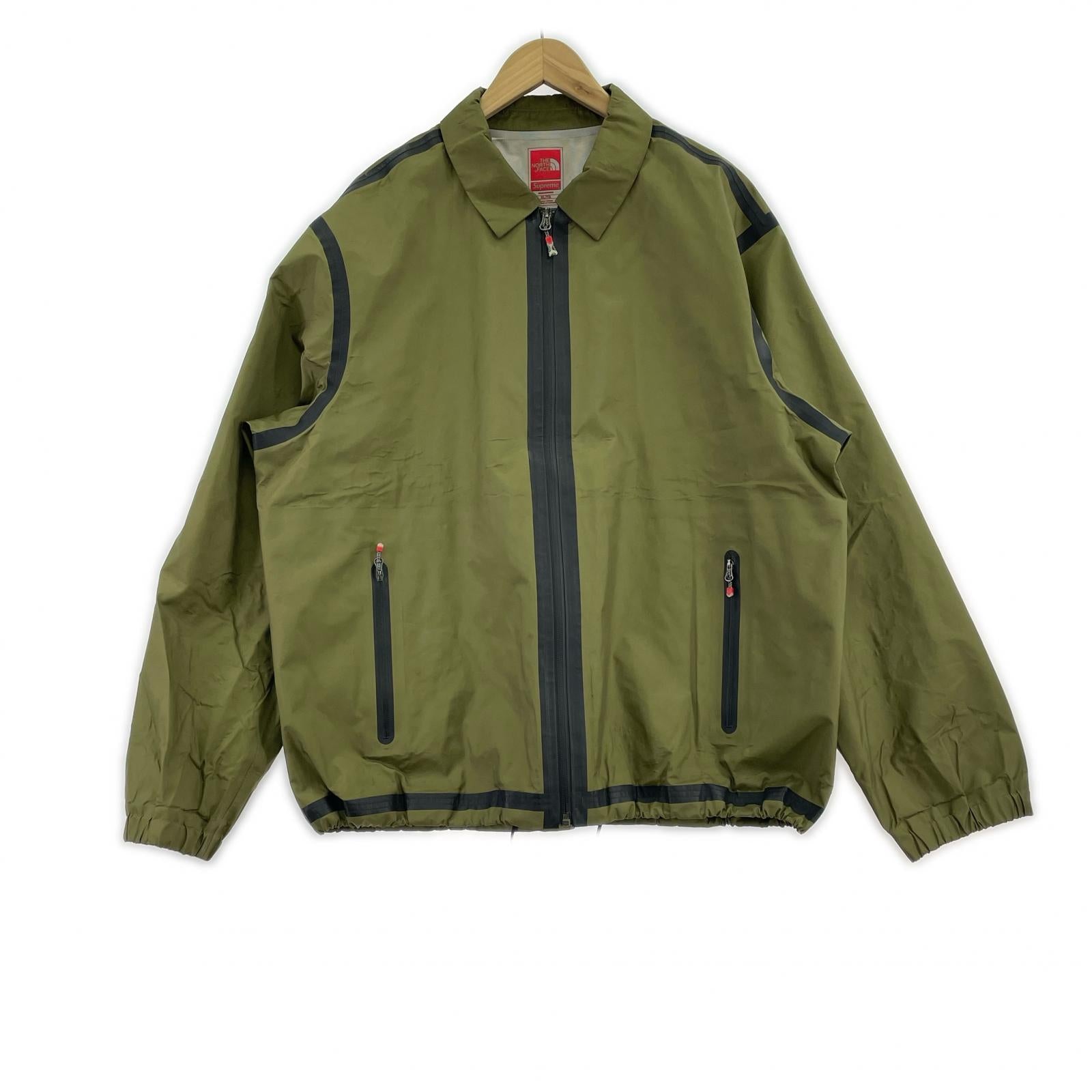 ジャケット 21SS TAPE SEAM コーチジャケット(XL) カーキ
