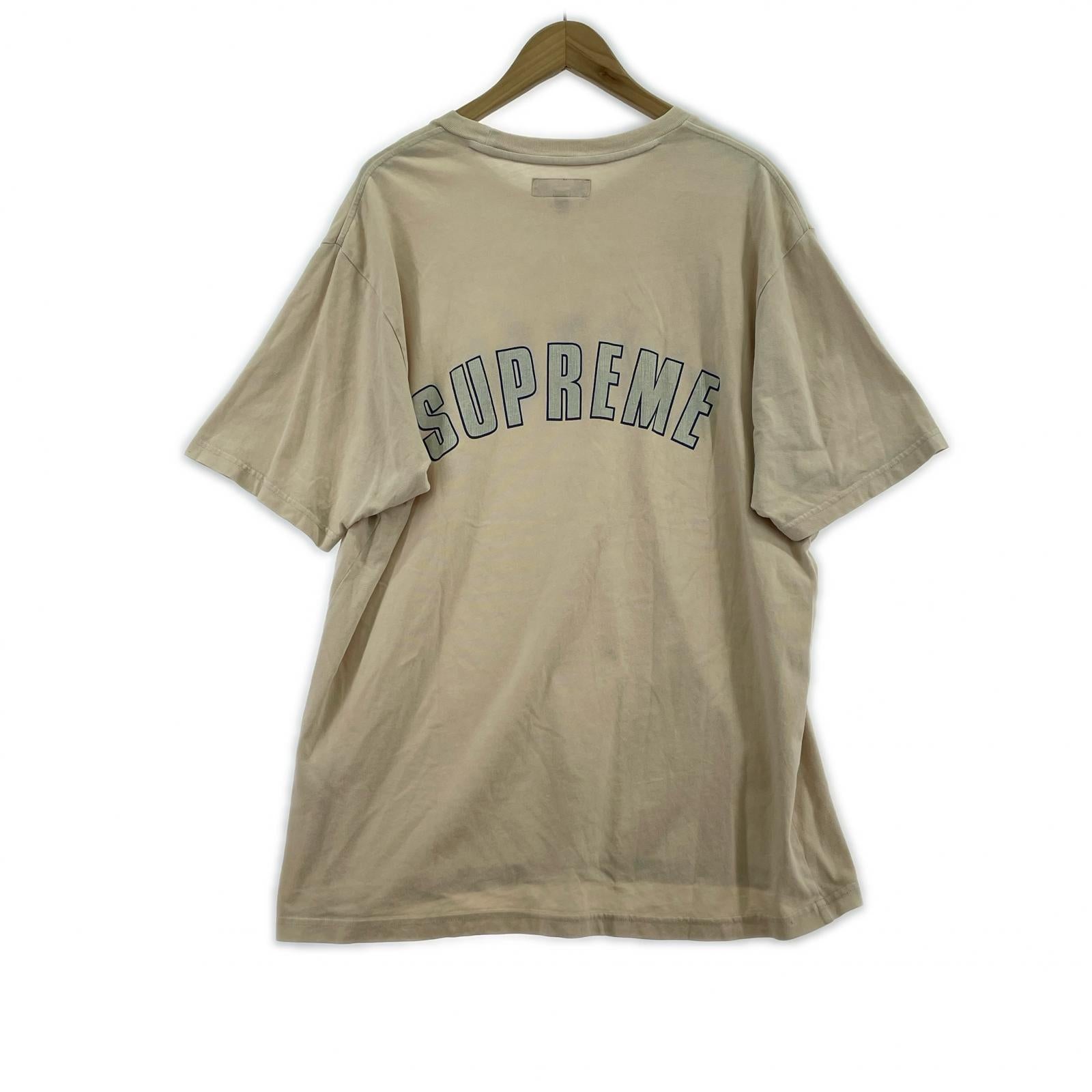 半袖Tシャツ Cracked Arc S/S Top L ベージュ