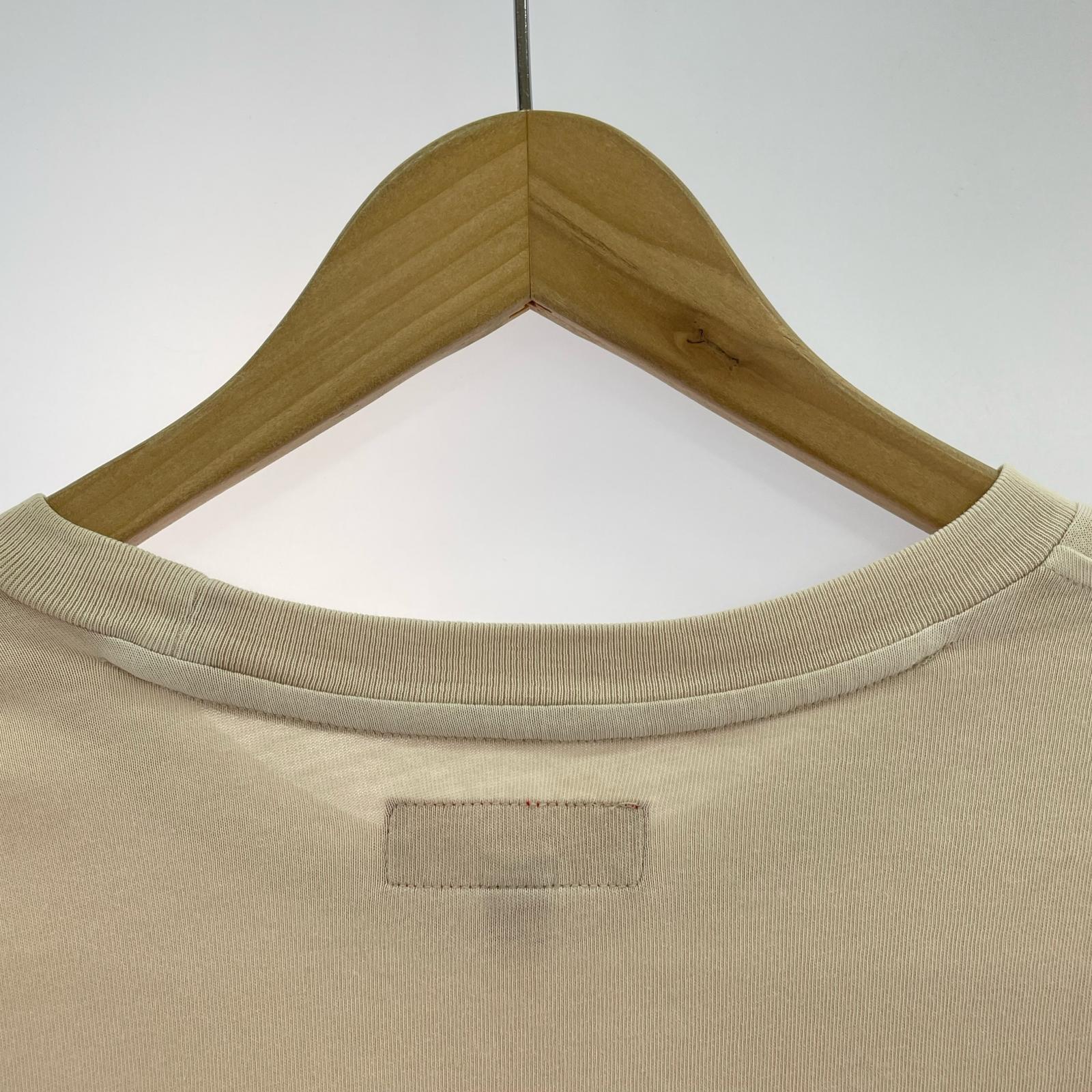 半袖Tシャツ Cracked Arc S/S Top L ベージュ