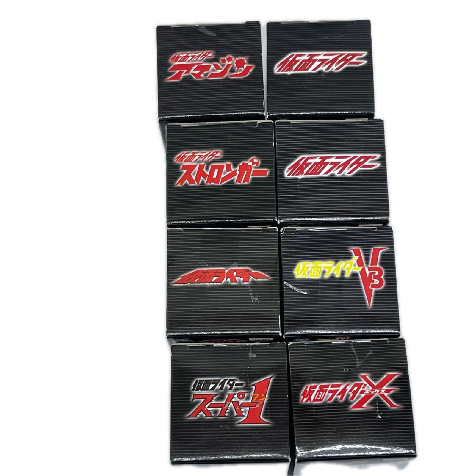 仮面ライダー コレクタブル Vol.4 全8種セット 仮面ライダーシリーズ/仮面ライダー/ 仮面ライダーV3/仮面ライダーX/仮面ライダーアマゾン/仮面ライダーストロンガー/仮面ライダー(スカイライダー)/仮面ライダースーパー1 バンプレスト フィギュア/グッズ