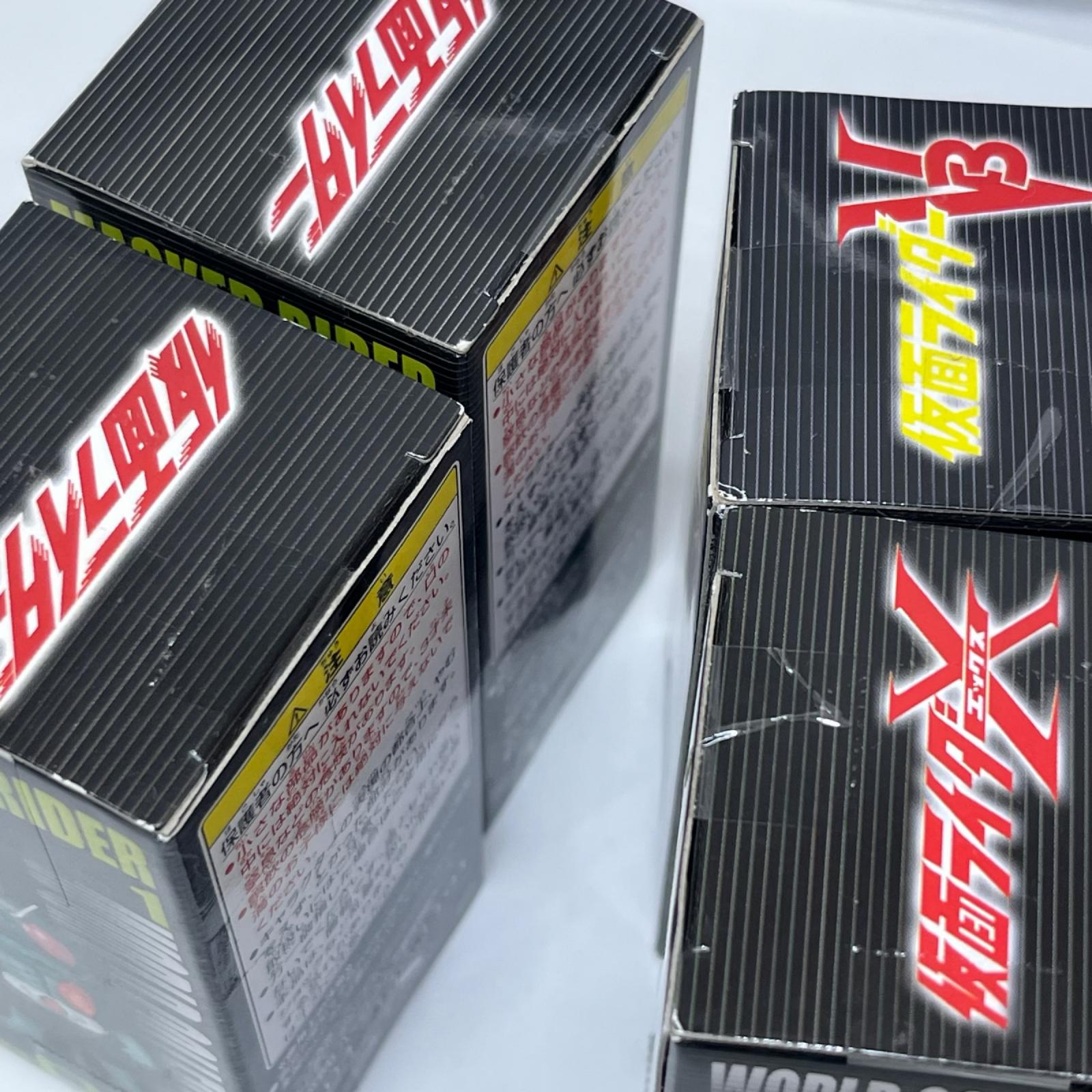 仮面ライダー コレクタブル Vol.4 全8種セット 仮面ライダーシリーズ/仮面ライダー/ 仮面ライダーV3/仮面ライダーX/仮面ライダーアマゾン/仮面ライダーストロンガー/仮面ライダー(スカイライダー)/仮面ライダースーパー1 バンプレスト フィギュア/グッズ
