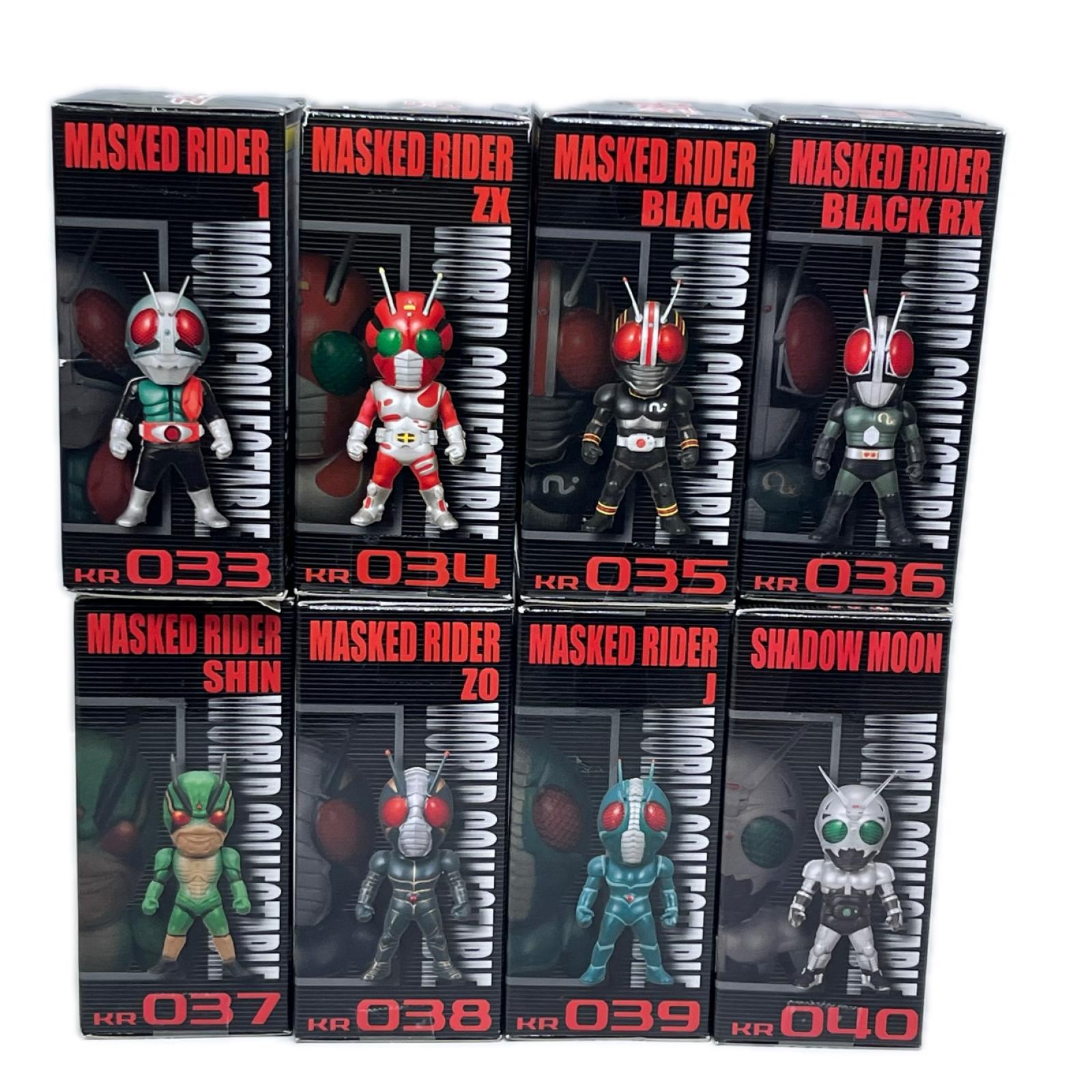 仮面ライダー コレクタブル Vol.5 全8種セット 仮面ライダーシリーズ/仮面ライダー/仮面ライダーZX/仮面ライダーBLACK/仮面ライダーBLACK RX/仮面ライダー序章/仮面ライダーZO/仮面ライダーJ バンプレスト フィギュア/グッズ