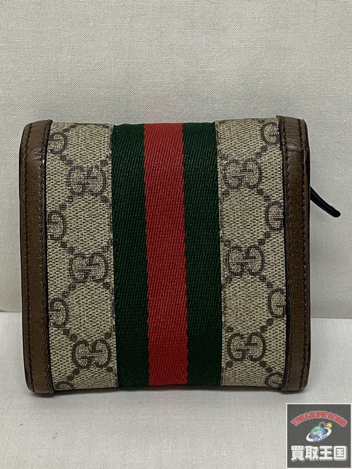 GUCCI 二つ折り 財布 オフィディア GG ウォレット 598662
